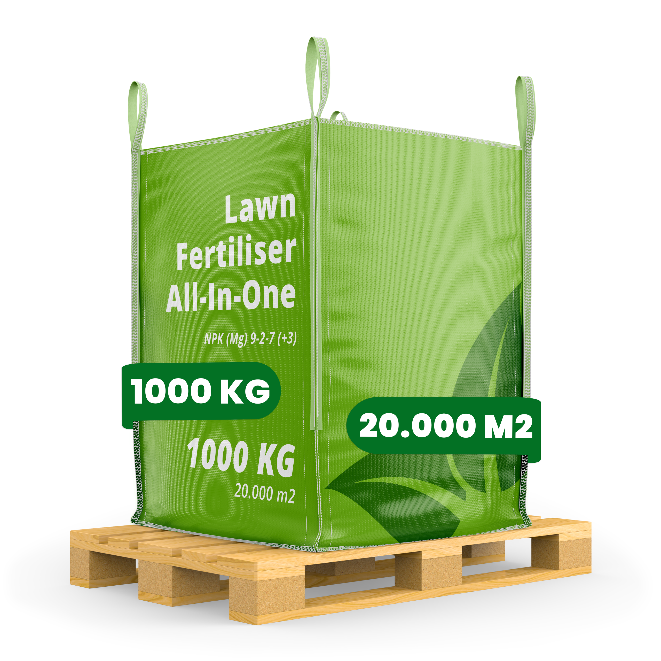 1000 kg 8719958999114 Lawn Fertiliser All-In-One (Big Bag 1000 kg – for 20,000 m2) labels