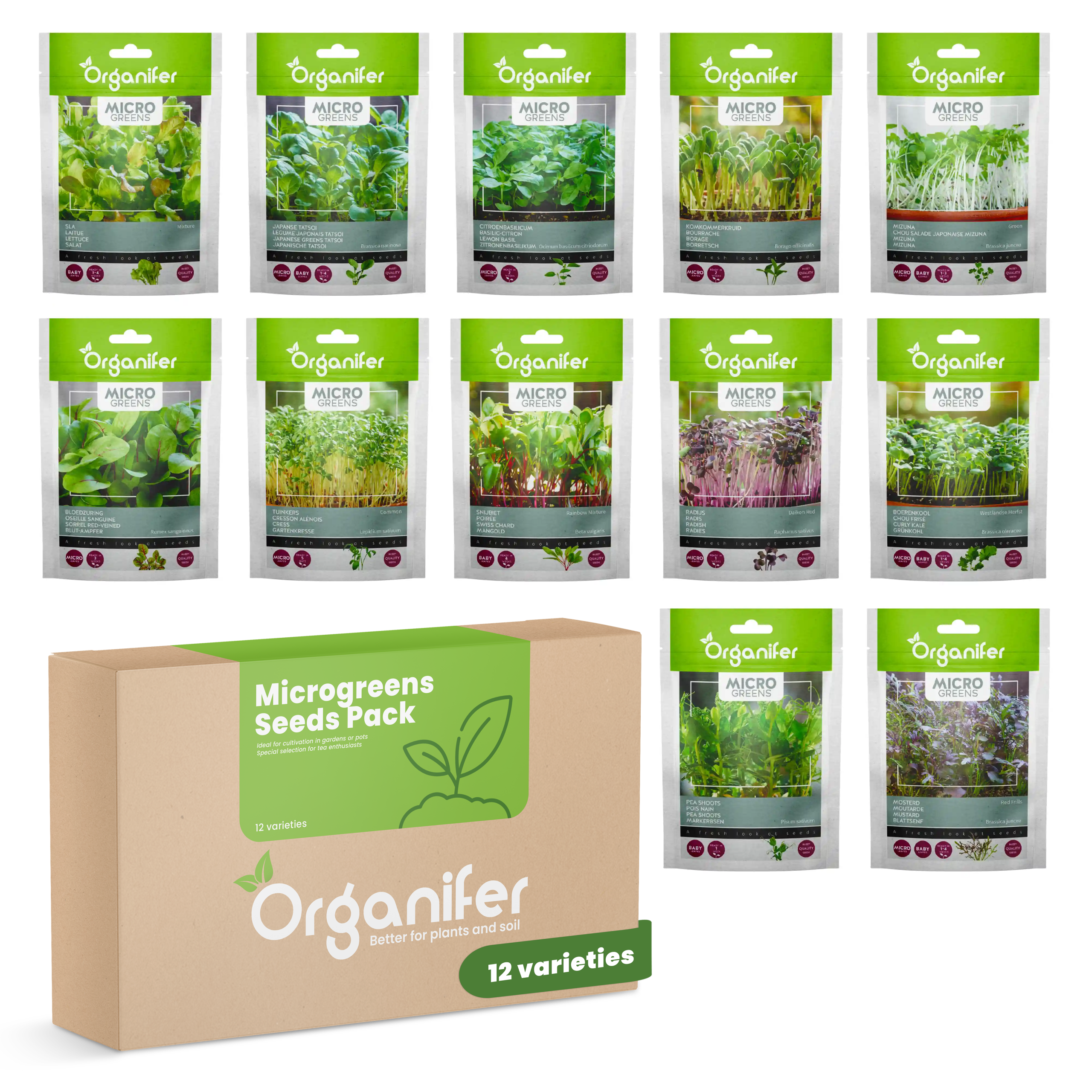 12 microgreens 8719958993198 label