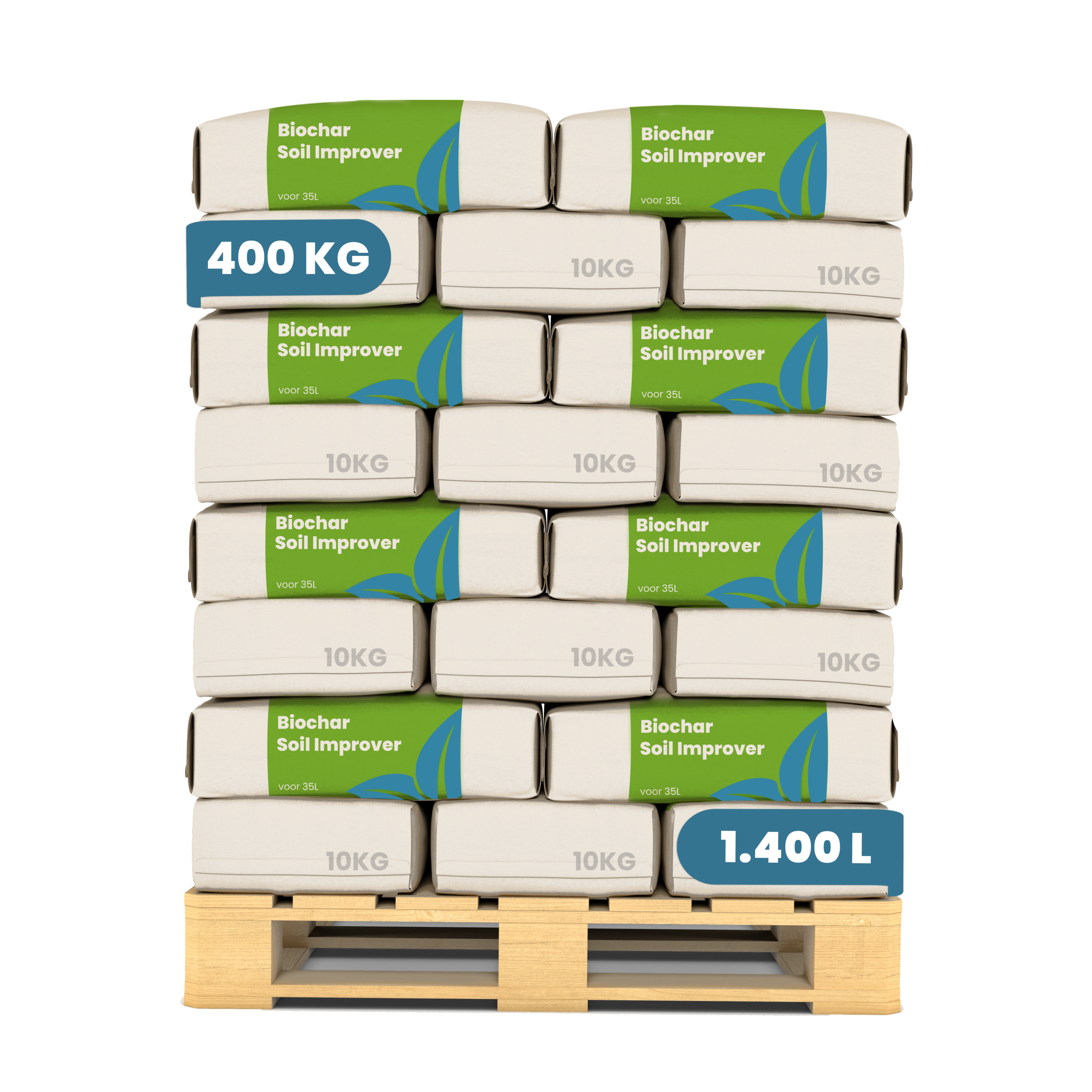 Biochar Soil Improver 400 kg