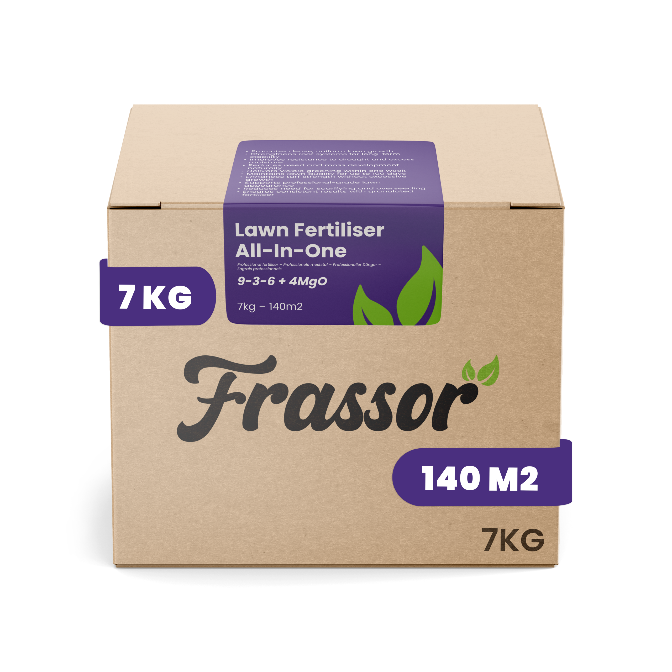 8719958001275 Frassor Lawn Fertilizer All-In-One 7kg labels