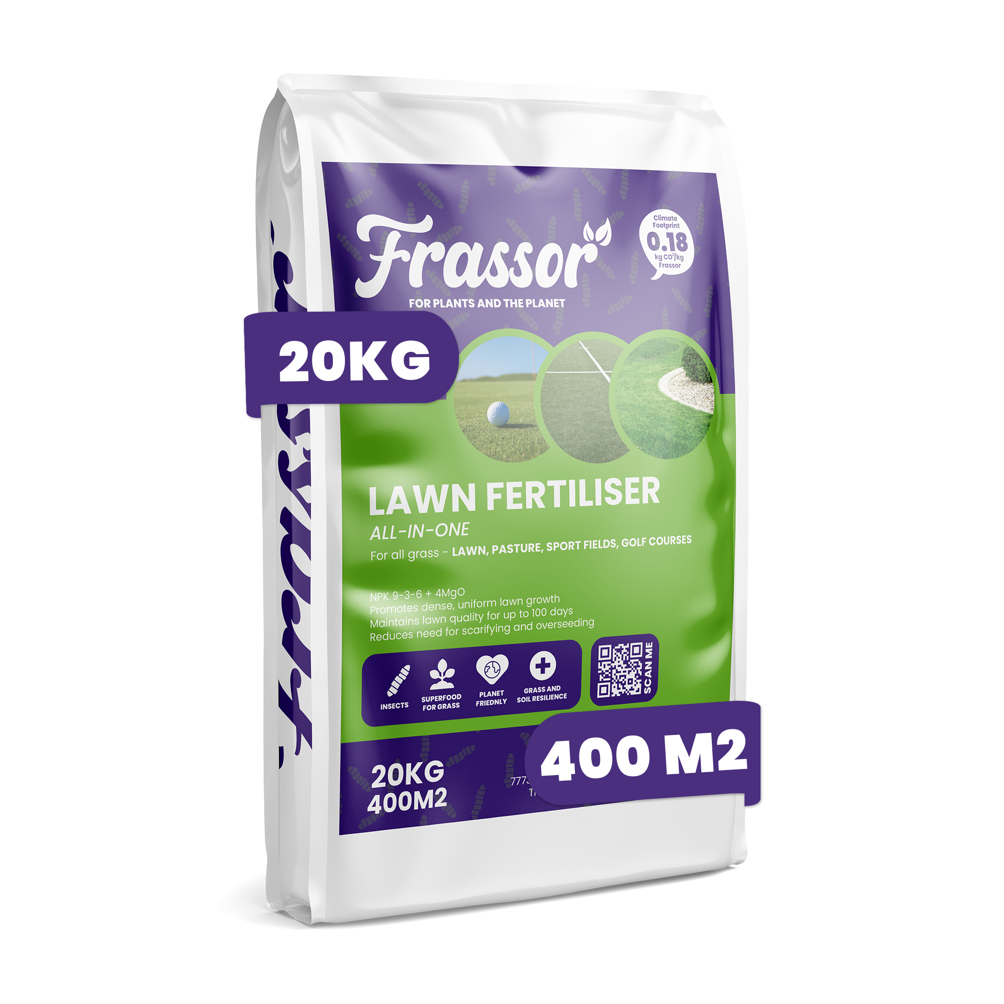 8719958001299 Lawn Fertiliser All-In-One 20kg labels