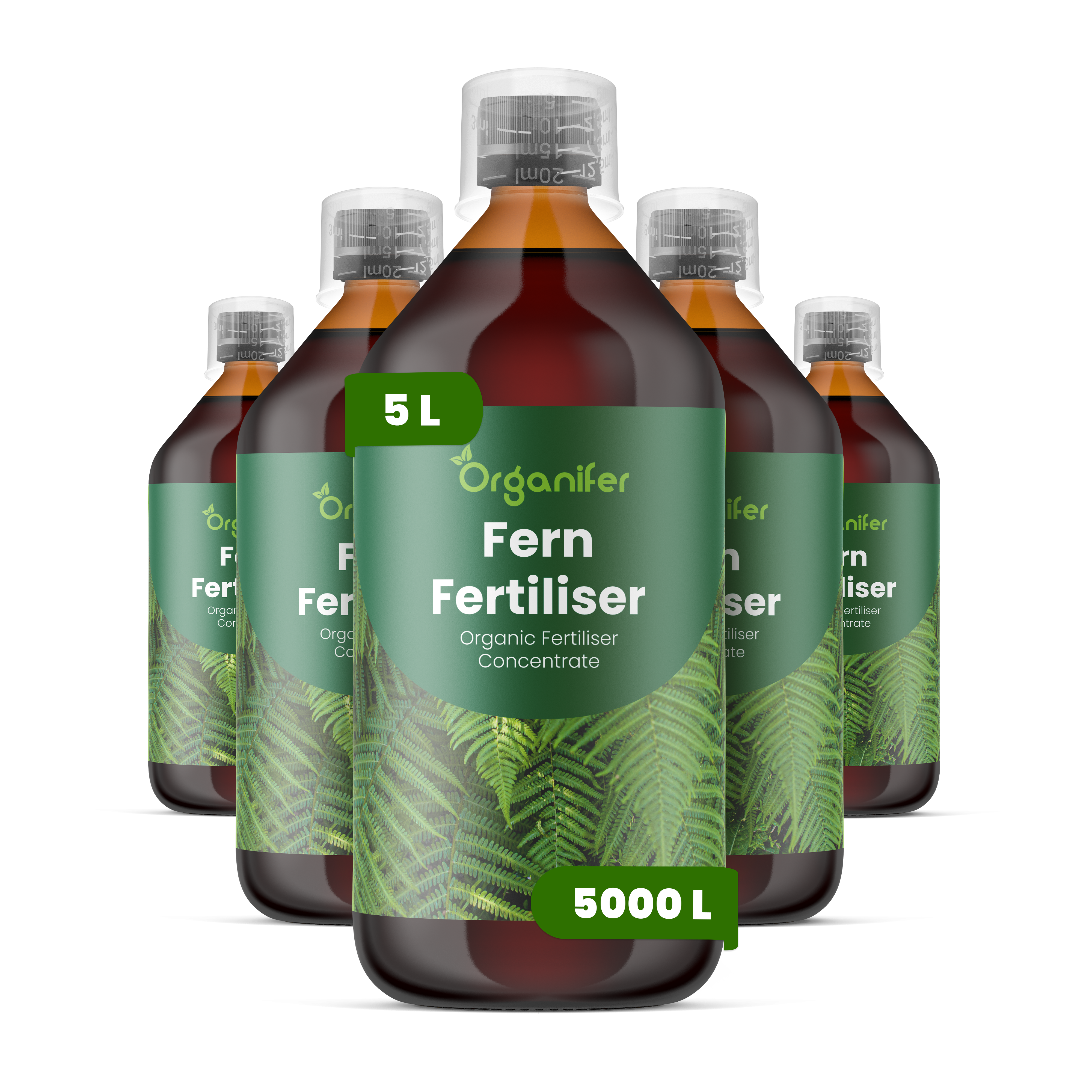 Υγρό Λίπασμα για Φτέρη – 5x1 λίτρο