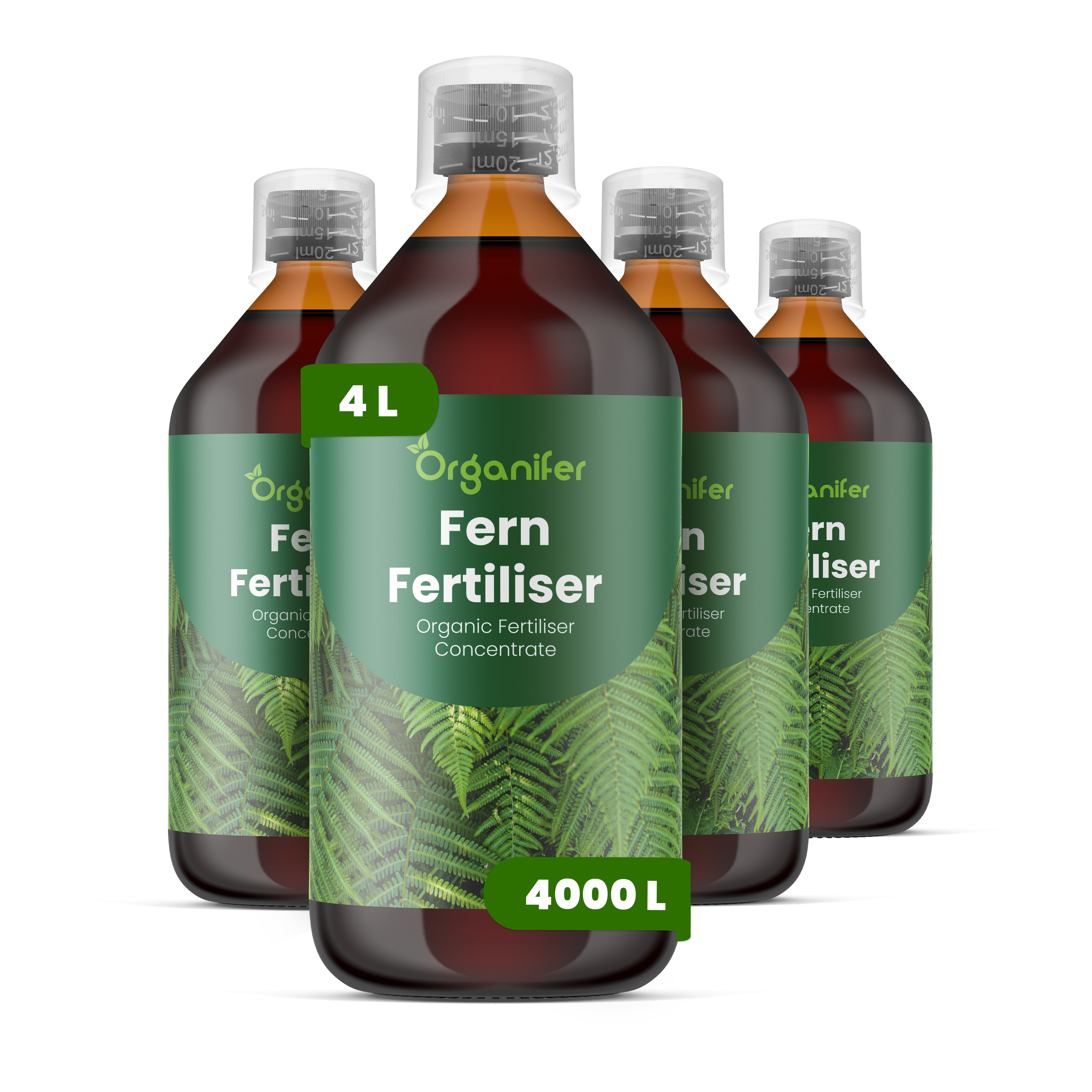 Течен тор за папрати – 4x1 литър