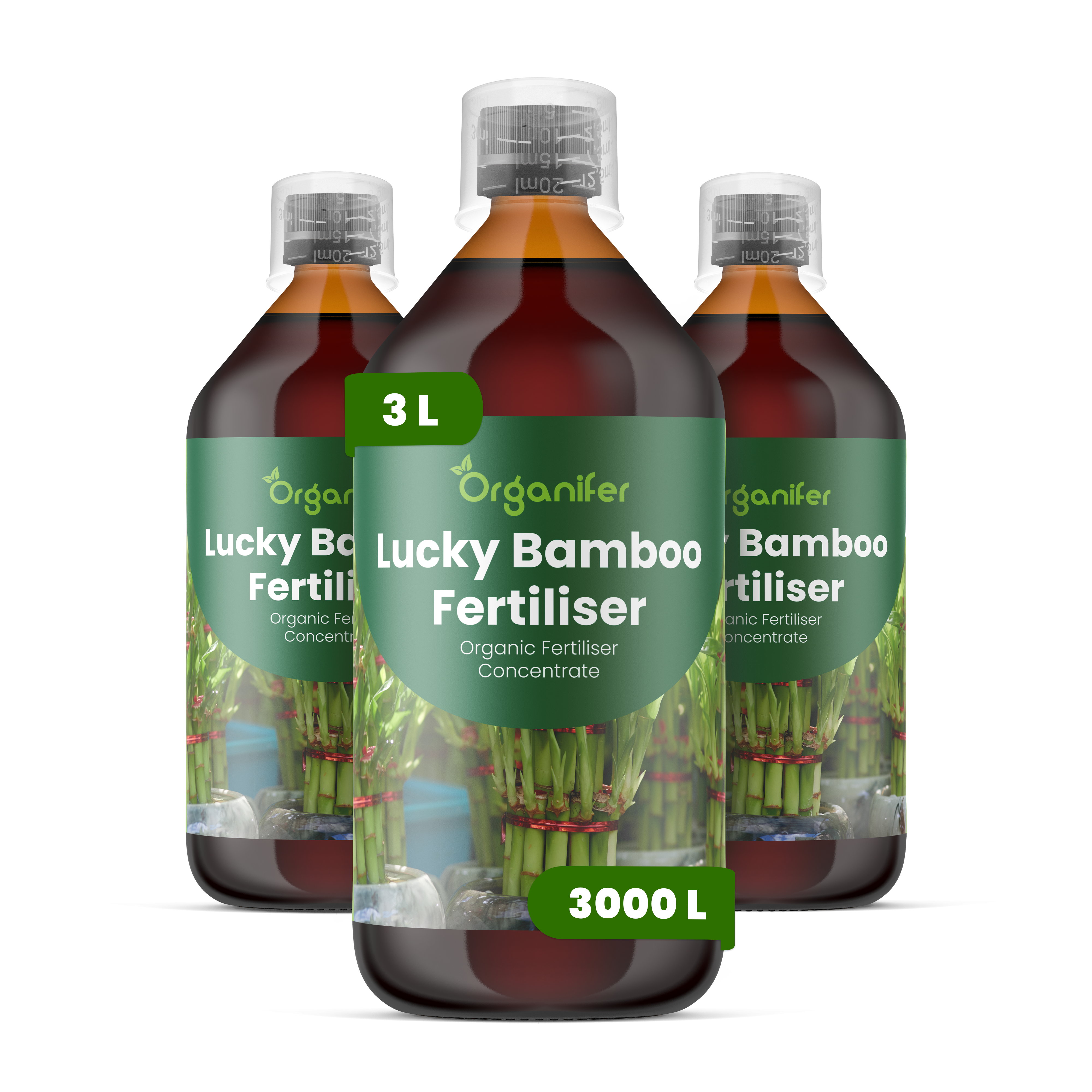 folyékony Szerencsés Bambusz tápoldat - Készlet 3x1 liter