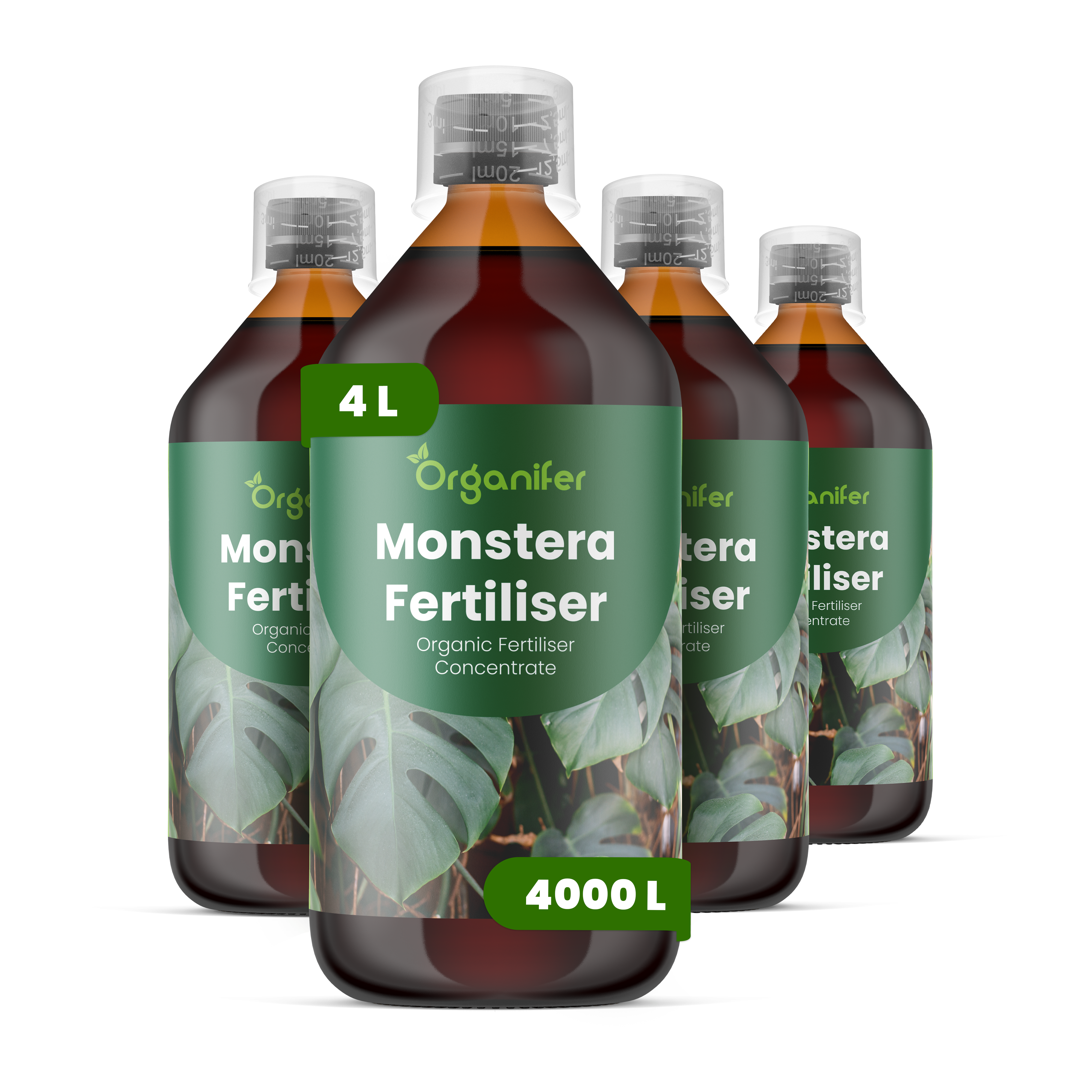 skystos Monstera trąšos - Rinkinys 4x1 litras