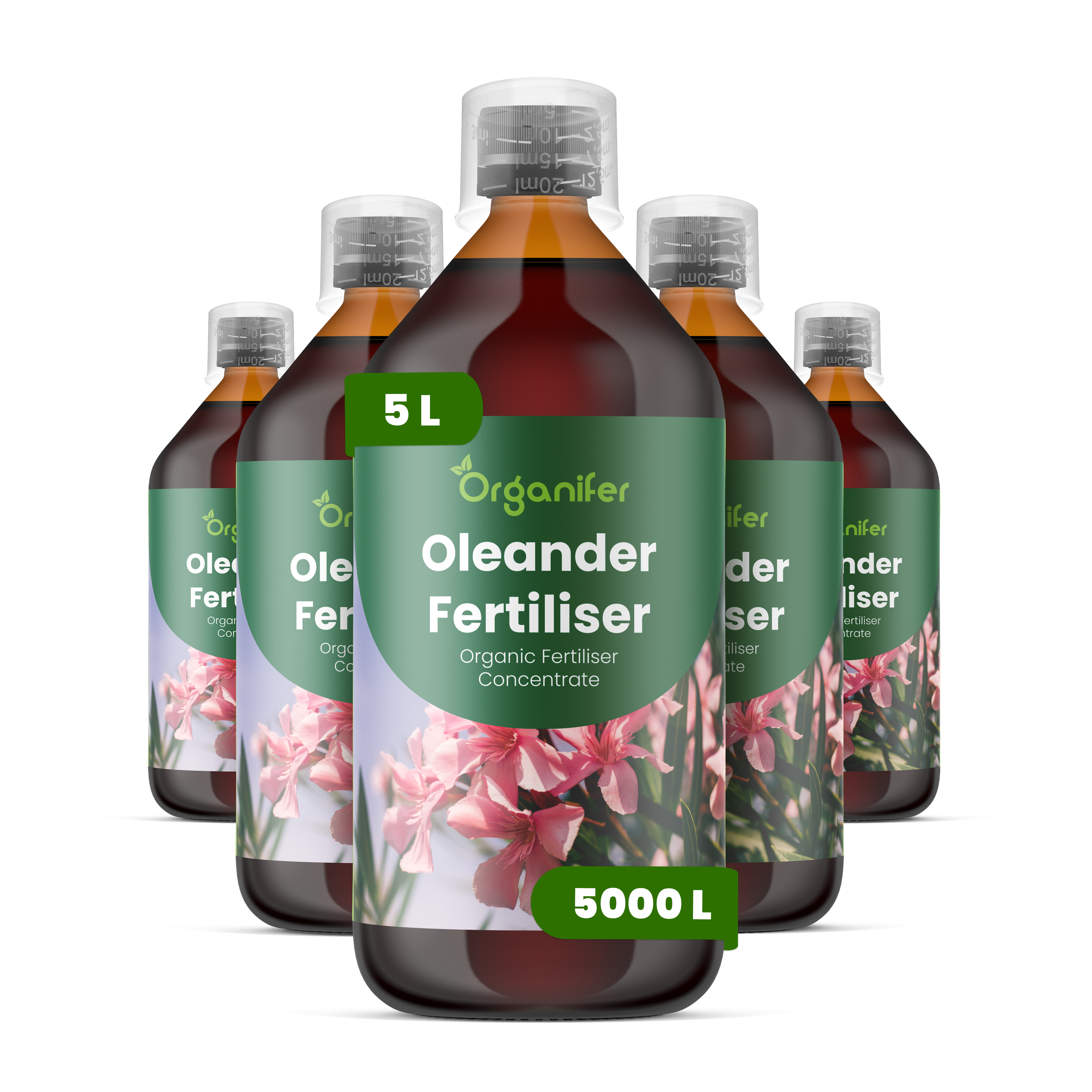 tekuté hnojivo z oleandru - Sada 5x1 litr