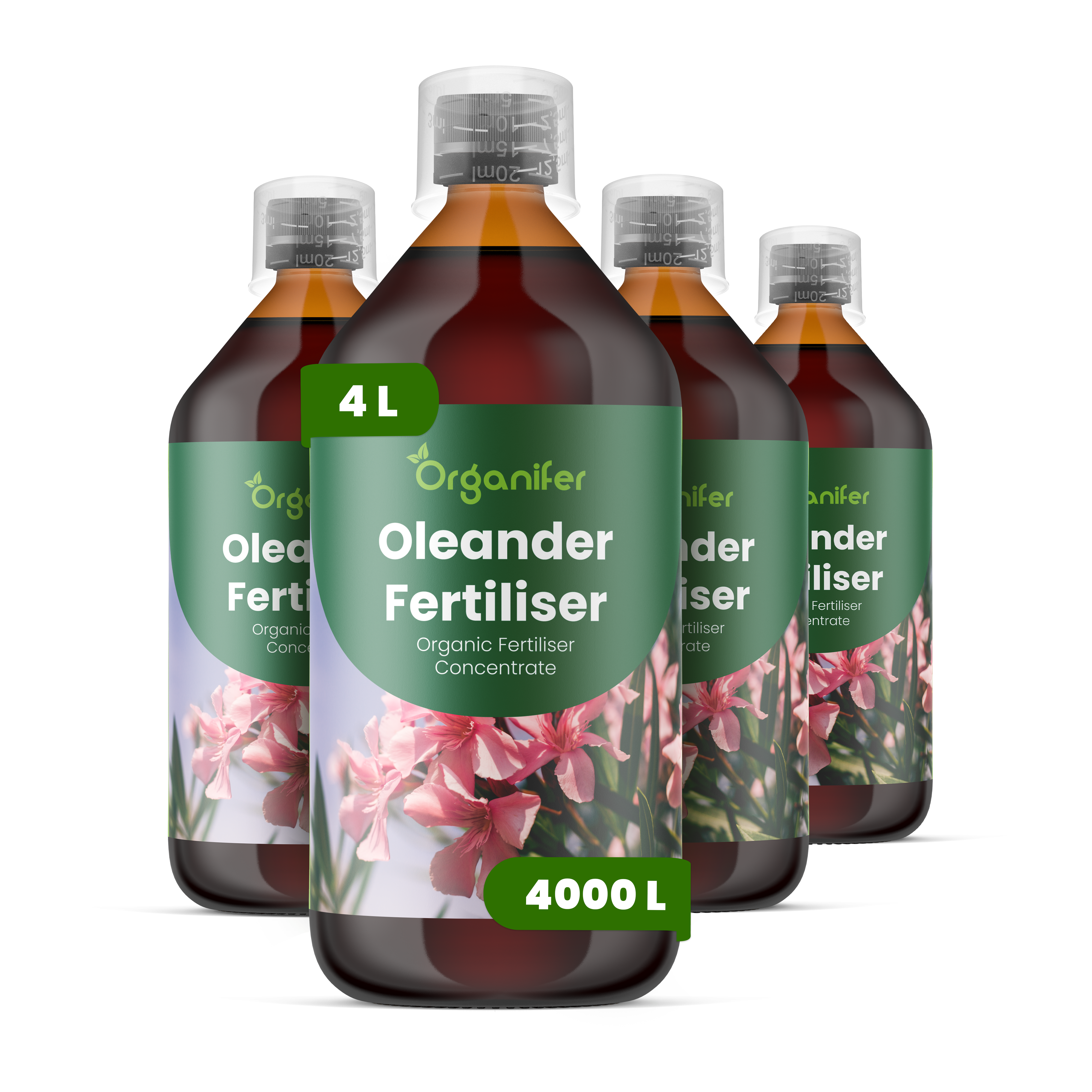 skystos alyvmedžio trąšos - Rinkinys 4x1 litras