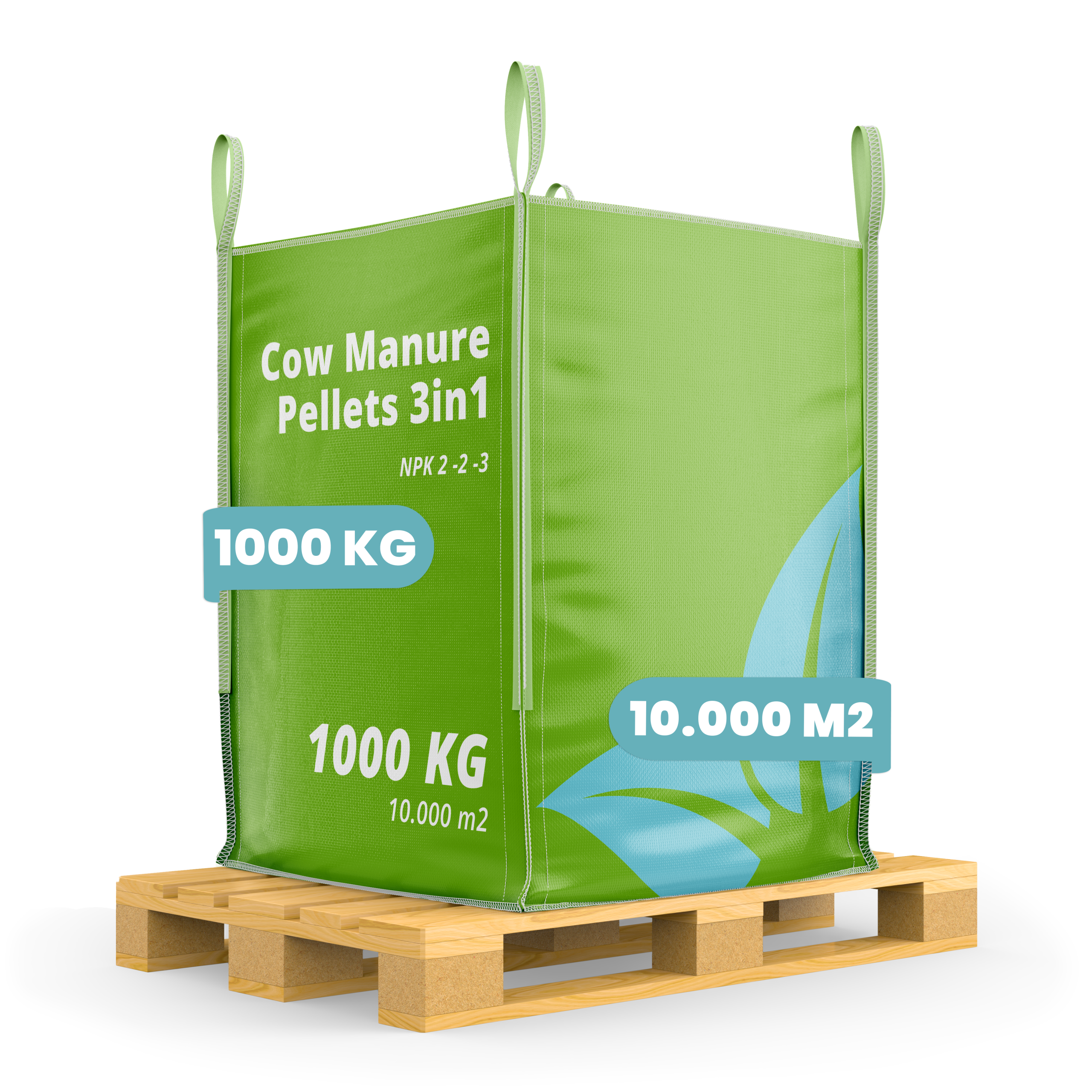 8719958213876 Cow Manure Pellets 3in1 (Big Bag 1000 kg – for 10.000 m2) Labels