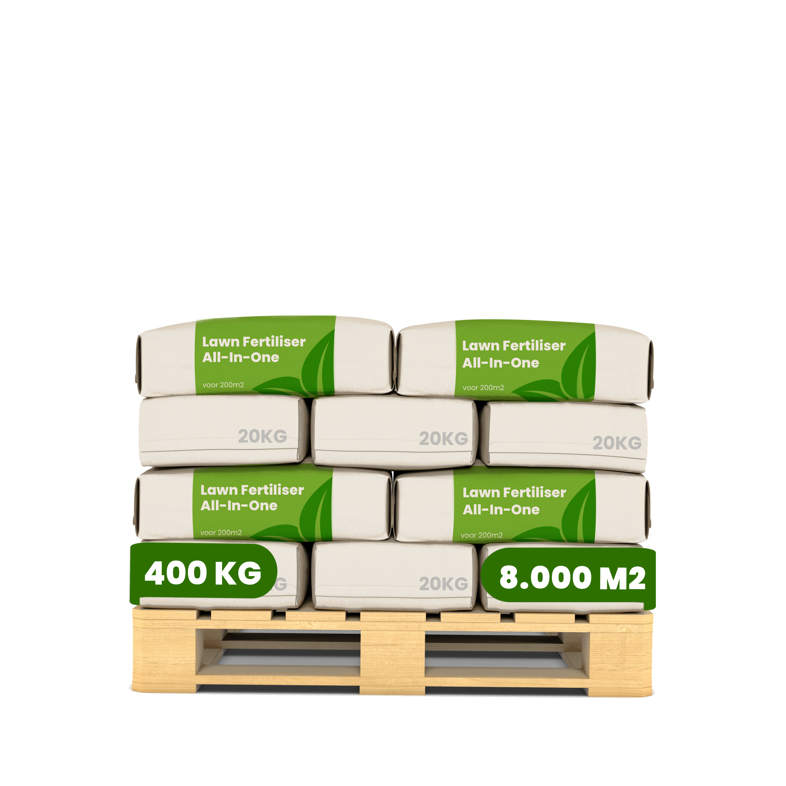 8719958999091_Lawn_Fertilizer_All-In-One_20_zakken_4_lagen labels