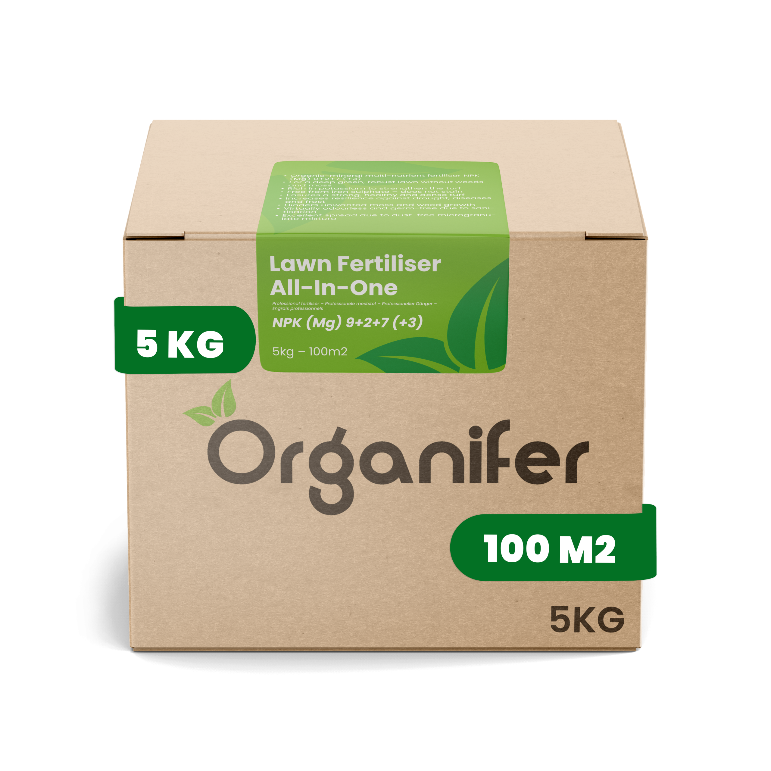 8719958999176 Lawn Fertilizer All-In-One (5kg - 100m2) labels