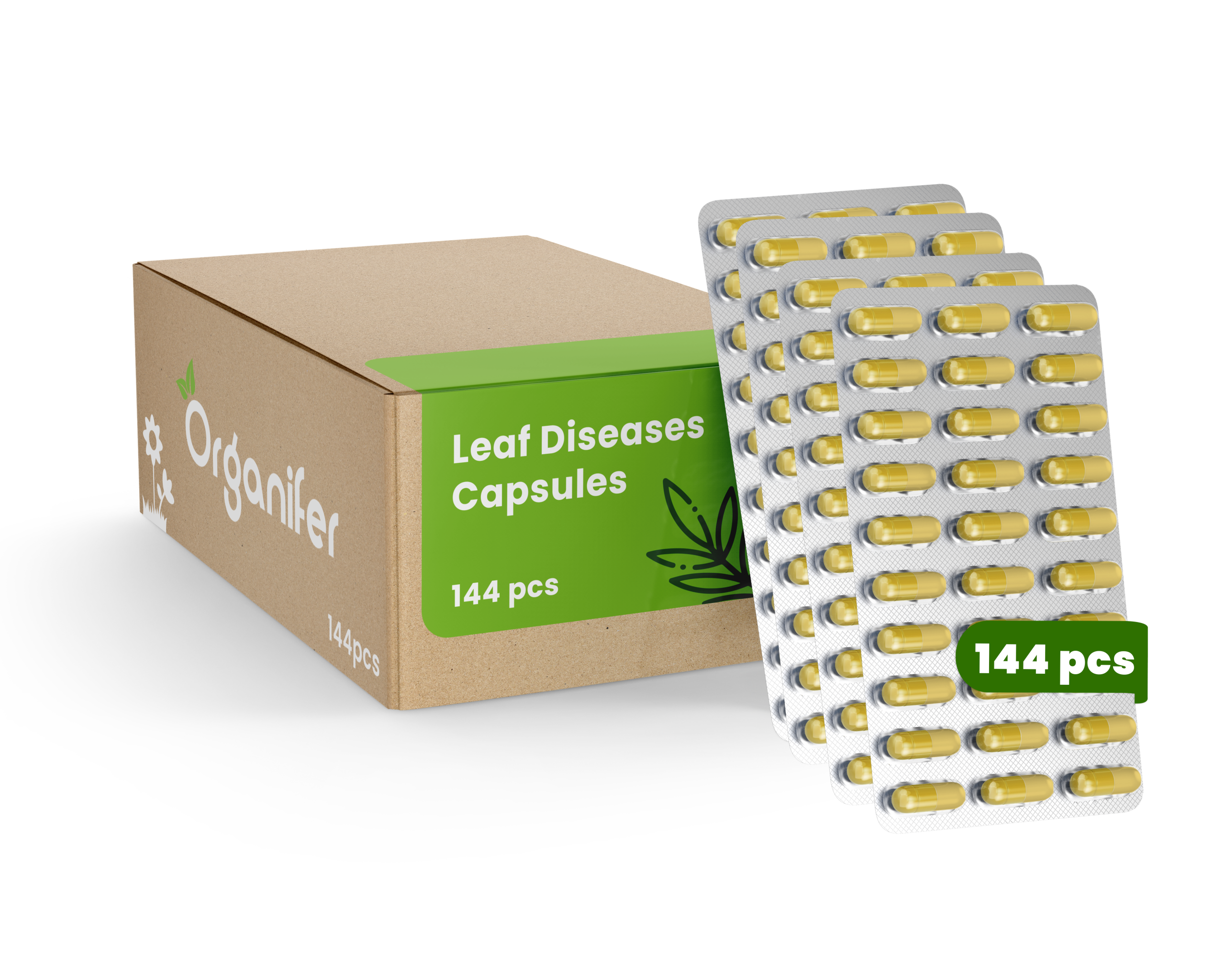 Leaf Diseases Capsules - 144 pack 8719958997400 labels
