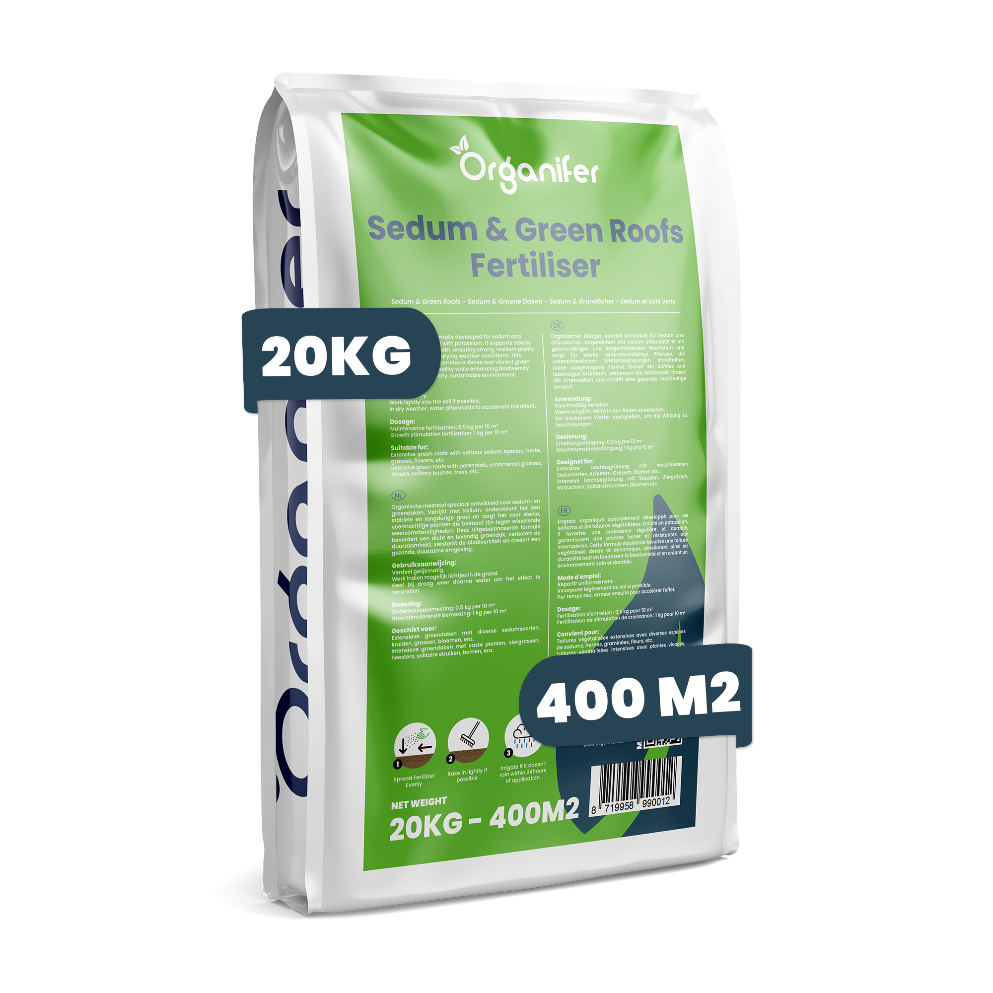 Sedum Roofs and Green Roofs Fertilizer 20 kg