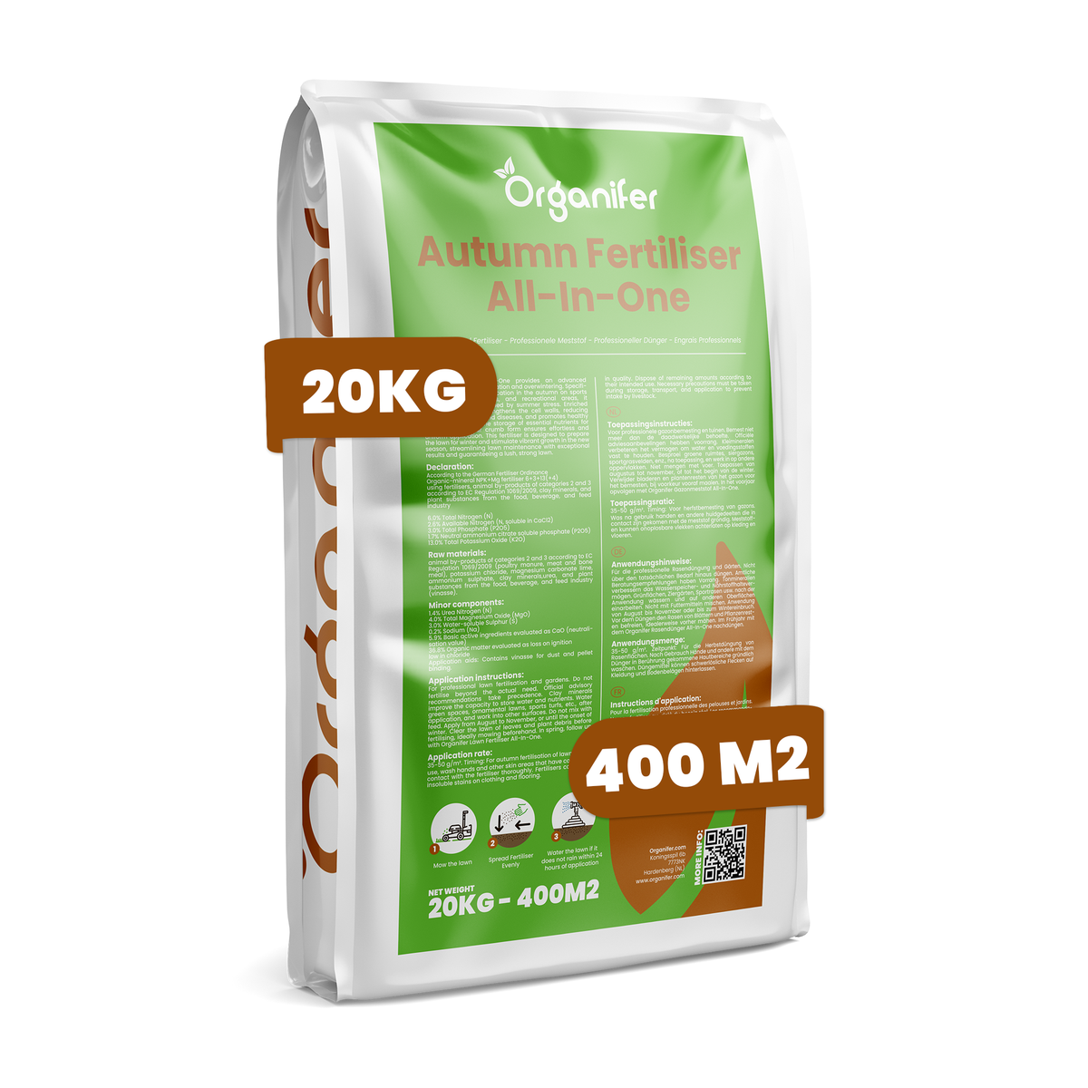 8719958999152 Lawn Fertiliser All-In-One labels