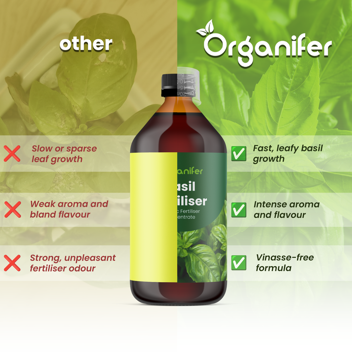 Organifer Basil Liquid Fertiliser - 10 Liter 8719958006171 2
