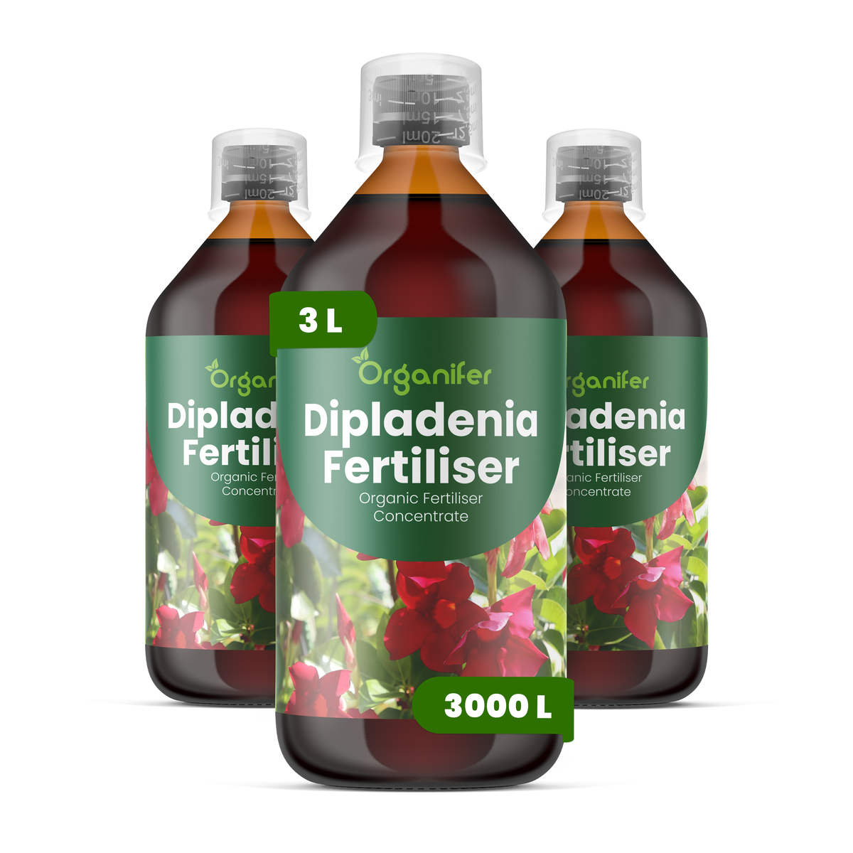 Organifer Dipladenia Liquid Fertiliser - 3x1 liter 8719958005815 1