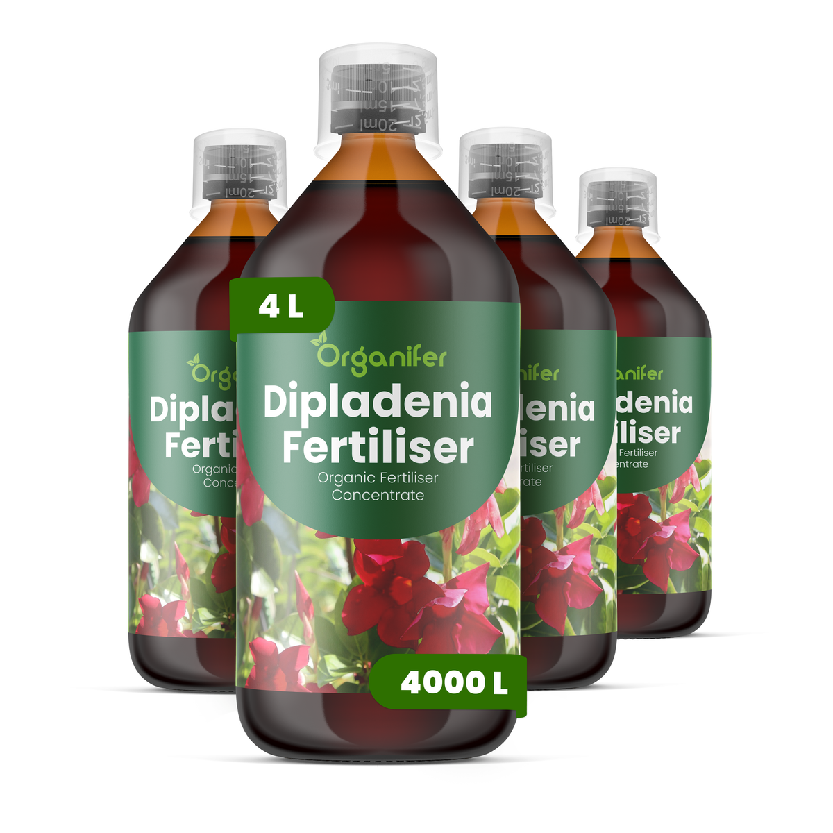 Organifer Dipladenia Liquid Fertiliser - 4x1 liter 8719958005822 1
