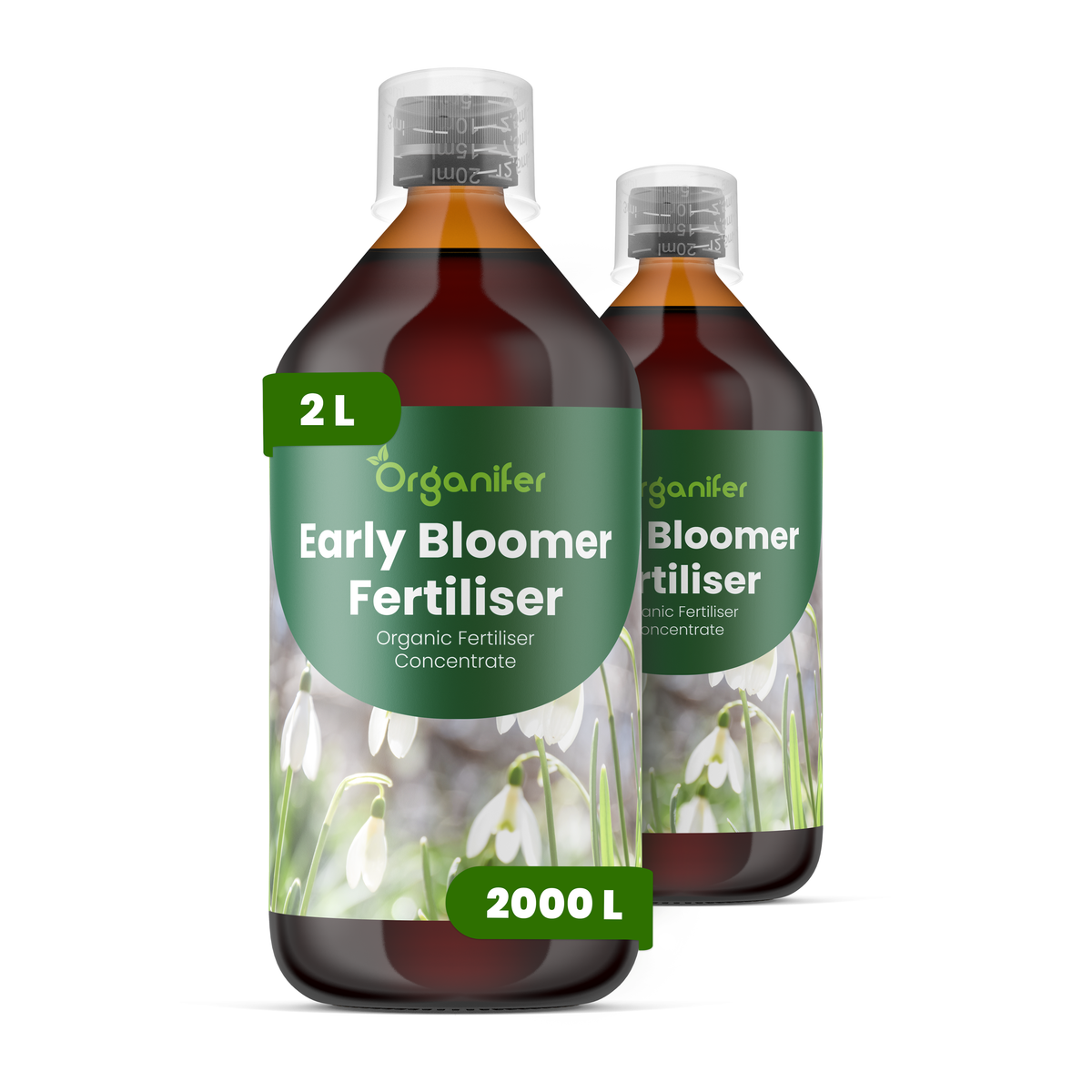 Organifer Early Blooming Plants Liquid Fertiliser - 2x1 liter 8719958005921 1