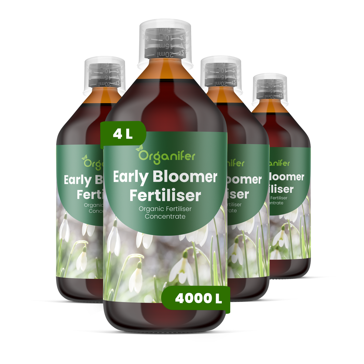 Organifer Early Blooming Plants Liquid Fertiliser - 4x1 liter 8719958005945 1