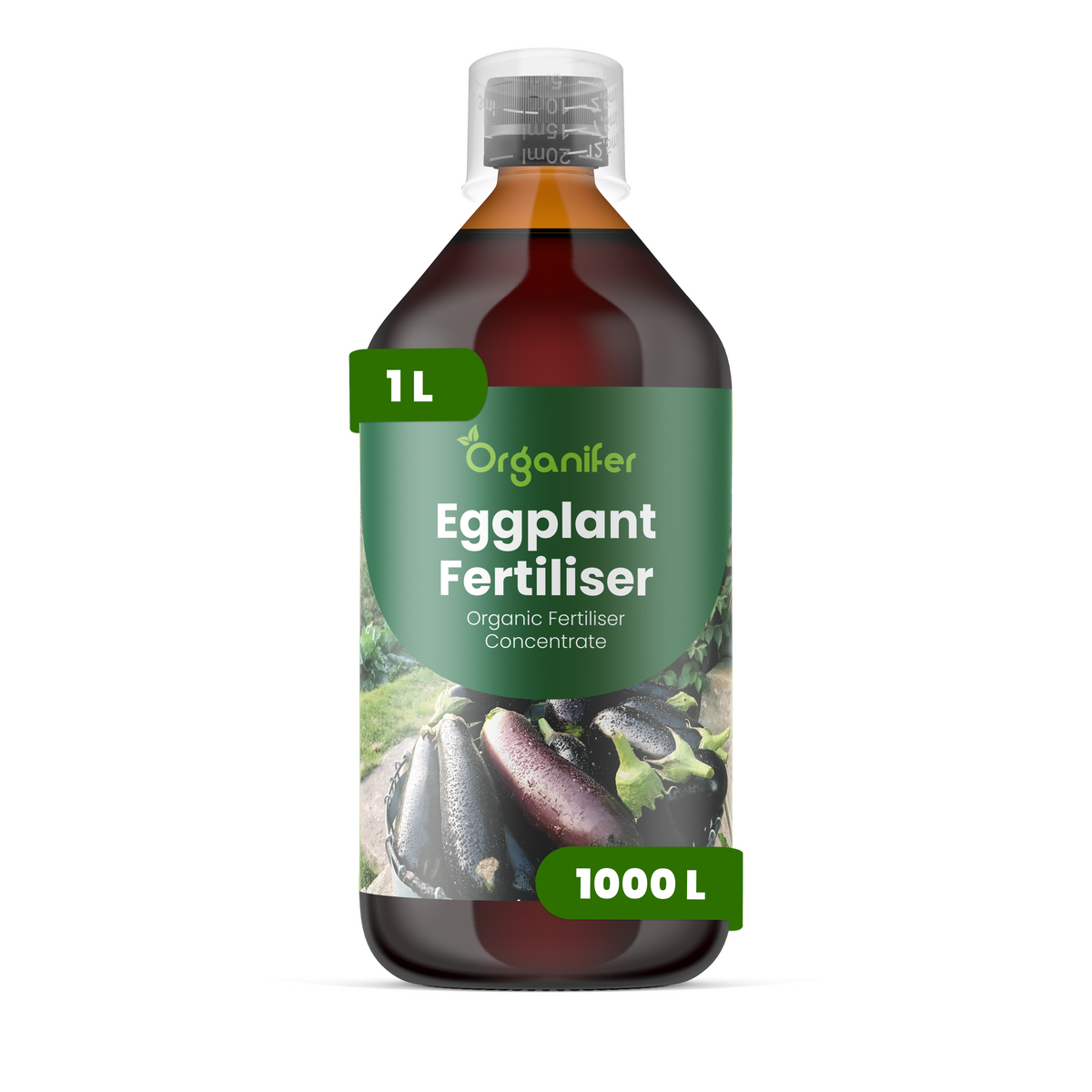 Organifer Eggplant Liquid Fertiliser - 1 liter 8719958001176 1
