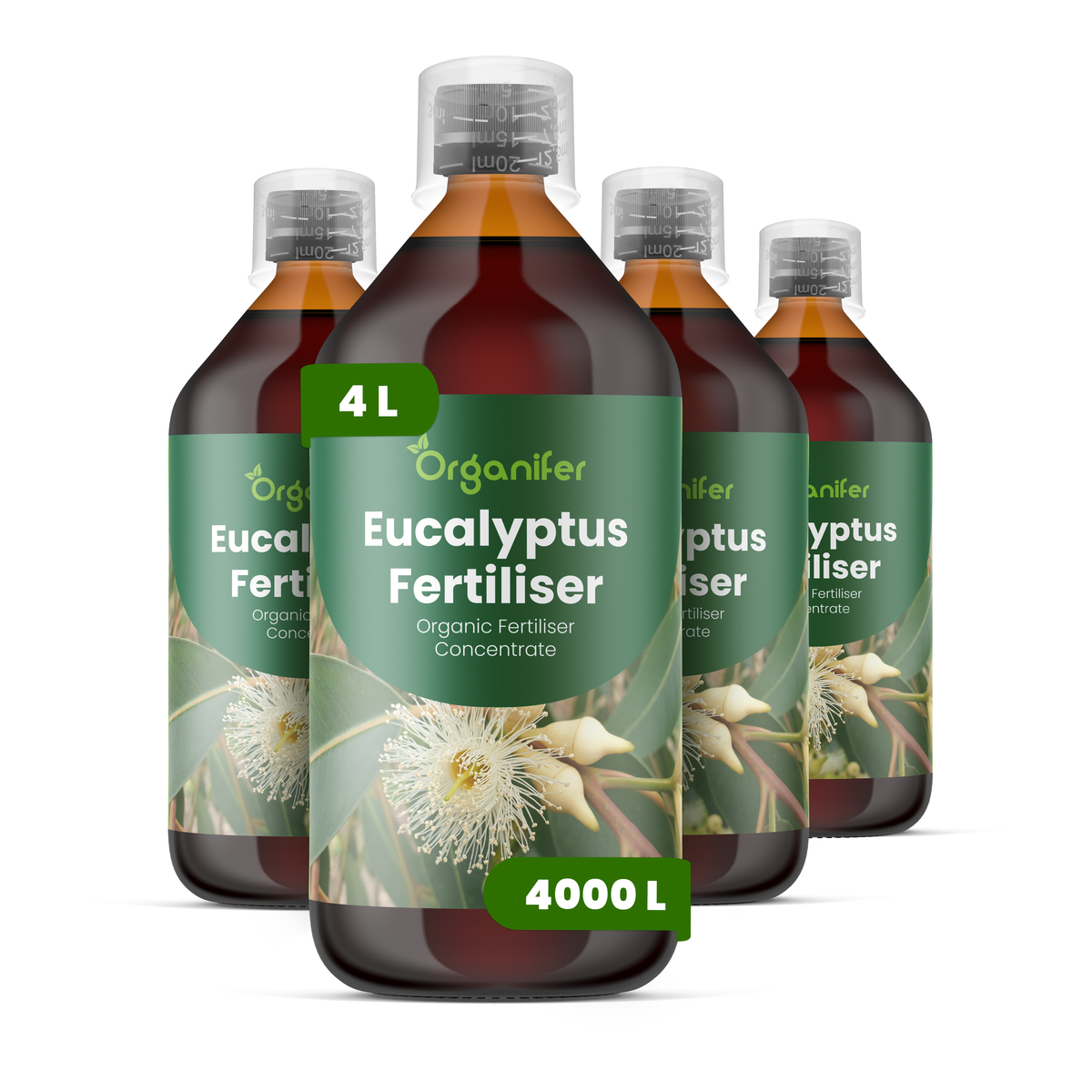 Organifer Eucalyptus Liquid Fertiliser - 4x1 liter 8719958006065 1