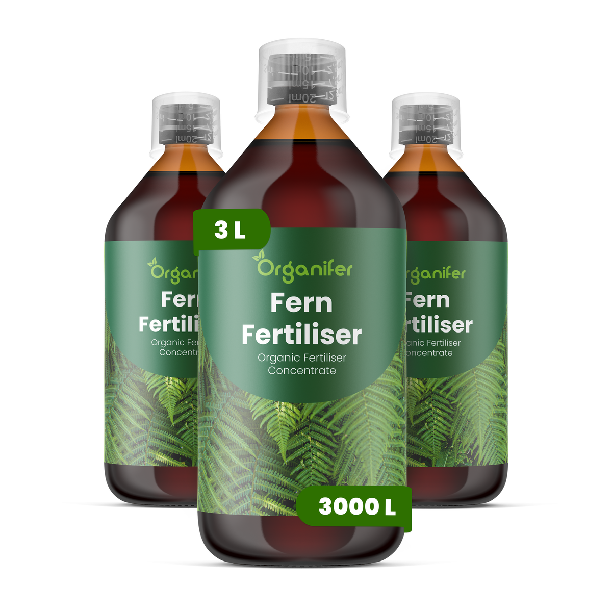 Organifer Fern Liquid Fertiliser - 3x1 liter 8719958006096 1