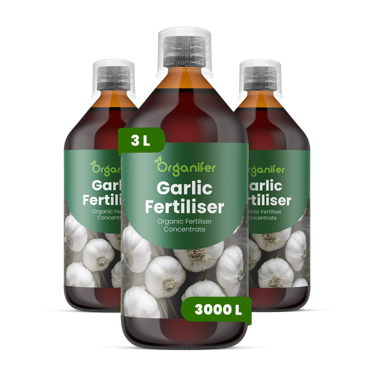 Organifer Garlic Liquid Fertiliser - Set 3x1 liter 8719958006577 1