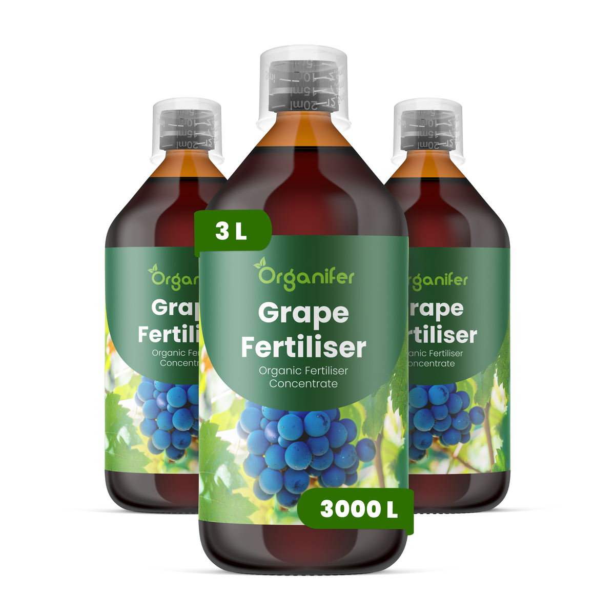 Organifer Grape Liquid Fertiliser - Set 3x1 liter 8719958006737 1