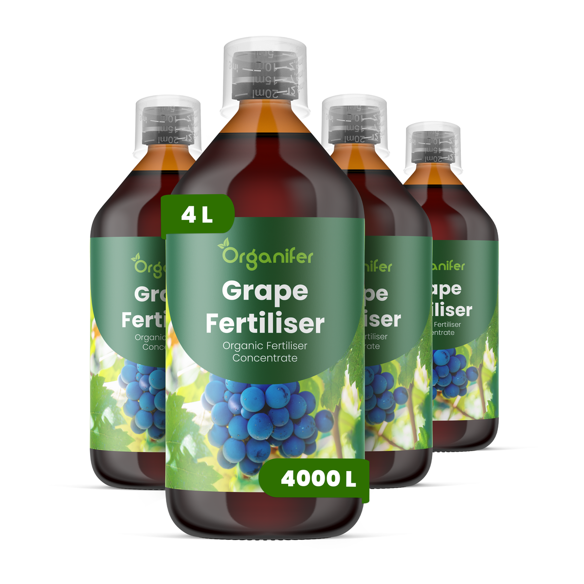 Organifer Grape Liquid Fertiliser - Set 4x1 liter 8719958006744 1