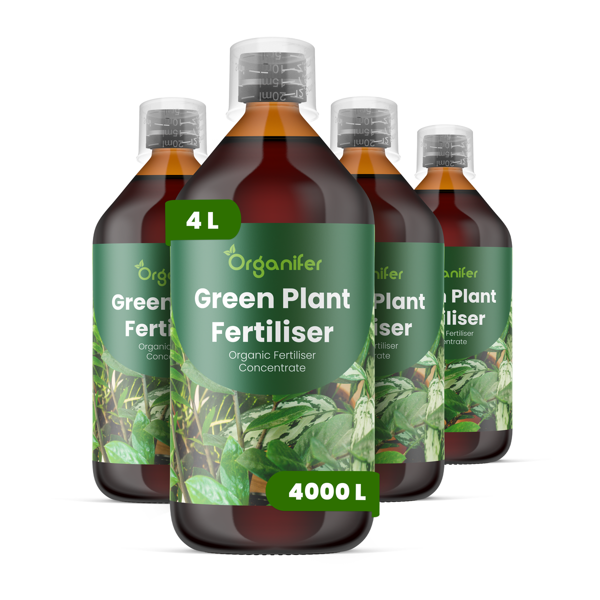 Organifer Green Plant Liquid Fertiliser - Set 4x1 liter 8719958006867 1