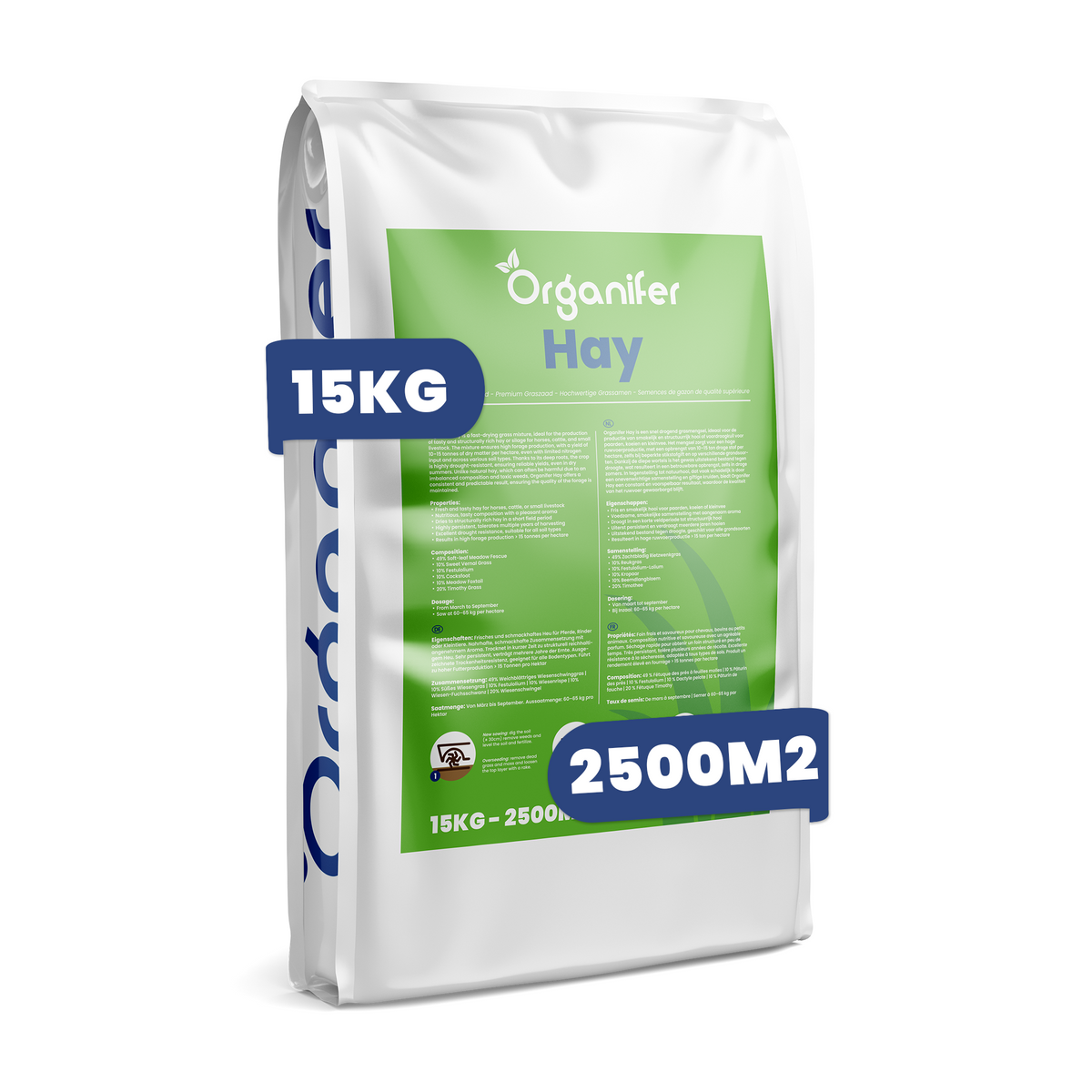 Hay Grass Seeds 15kg