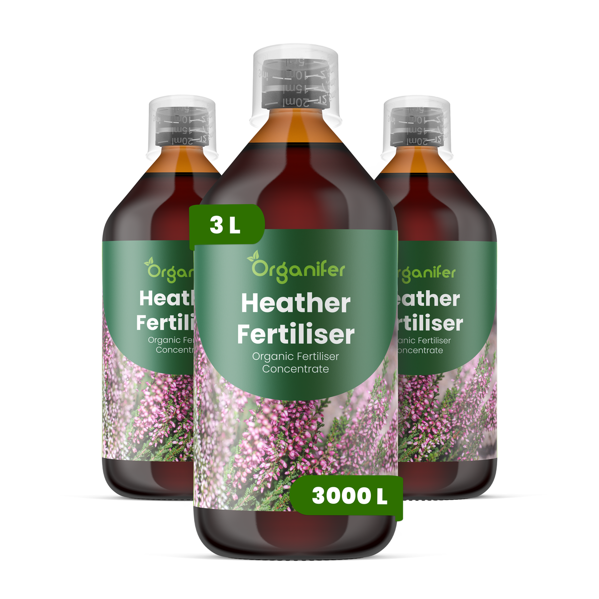 Organifer Heather Liquid Fertiliser - Set 3x1 liter 8719958006898 1