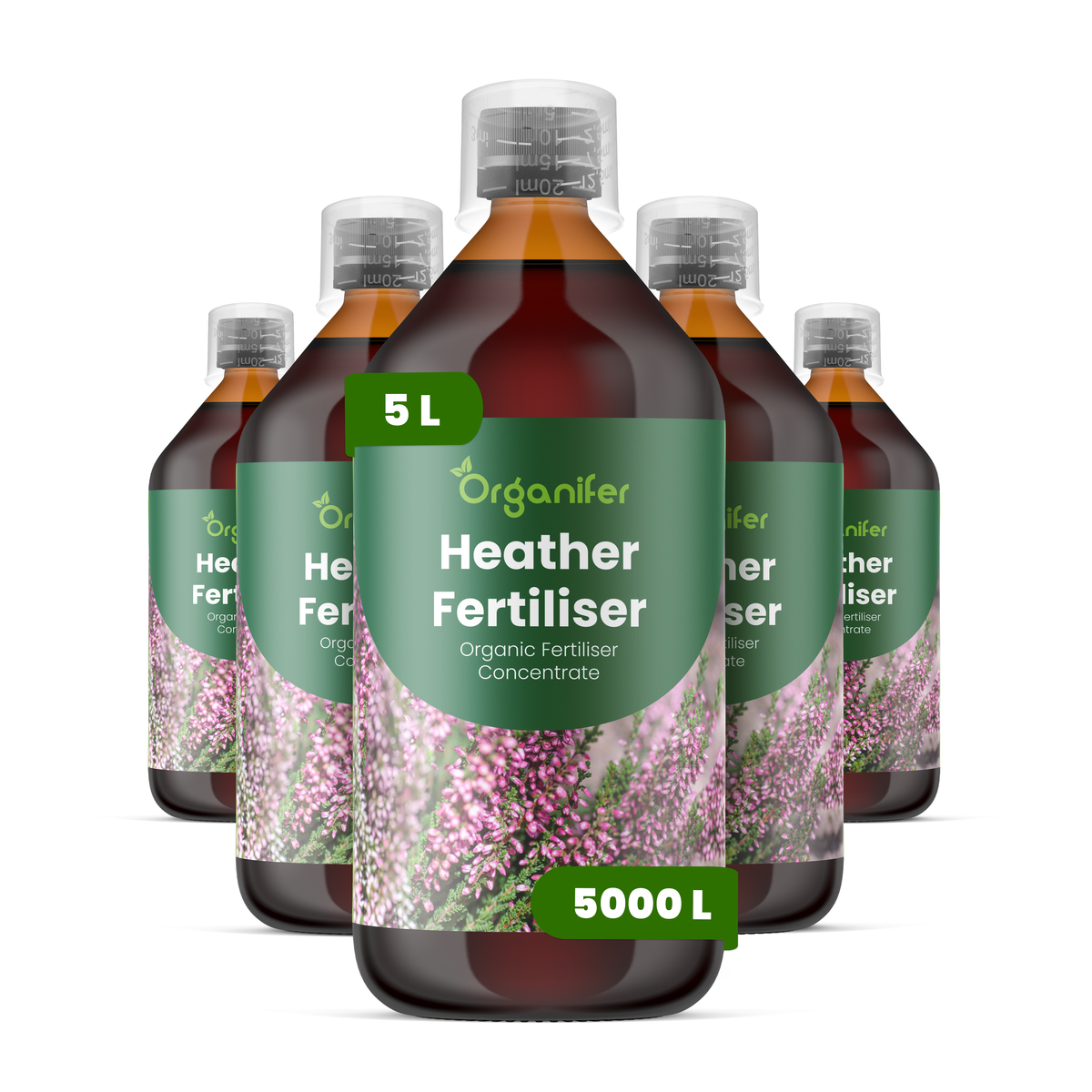 Organifer Heather Liquid Fertiliser - Set 5x1 liter 8719958006874 1