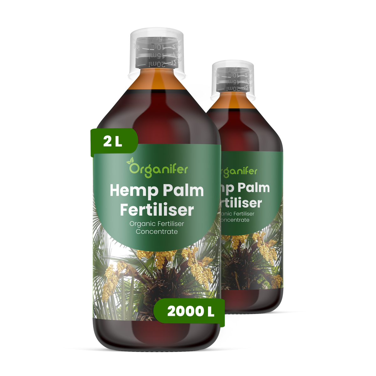 Organifer Hemp Palm Liquid Fertiliser - Set 2x1 liter 8719958006928 1