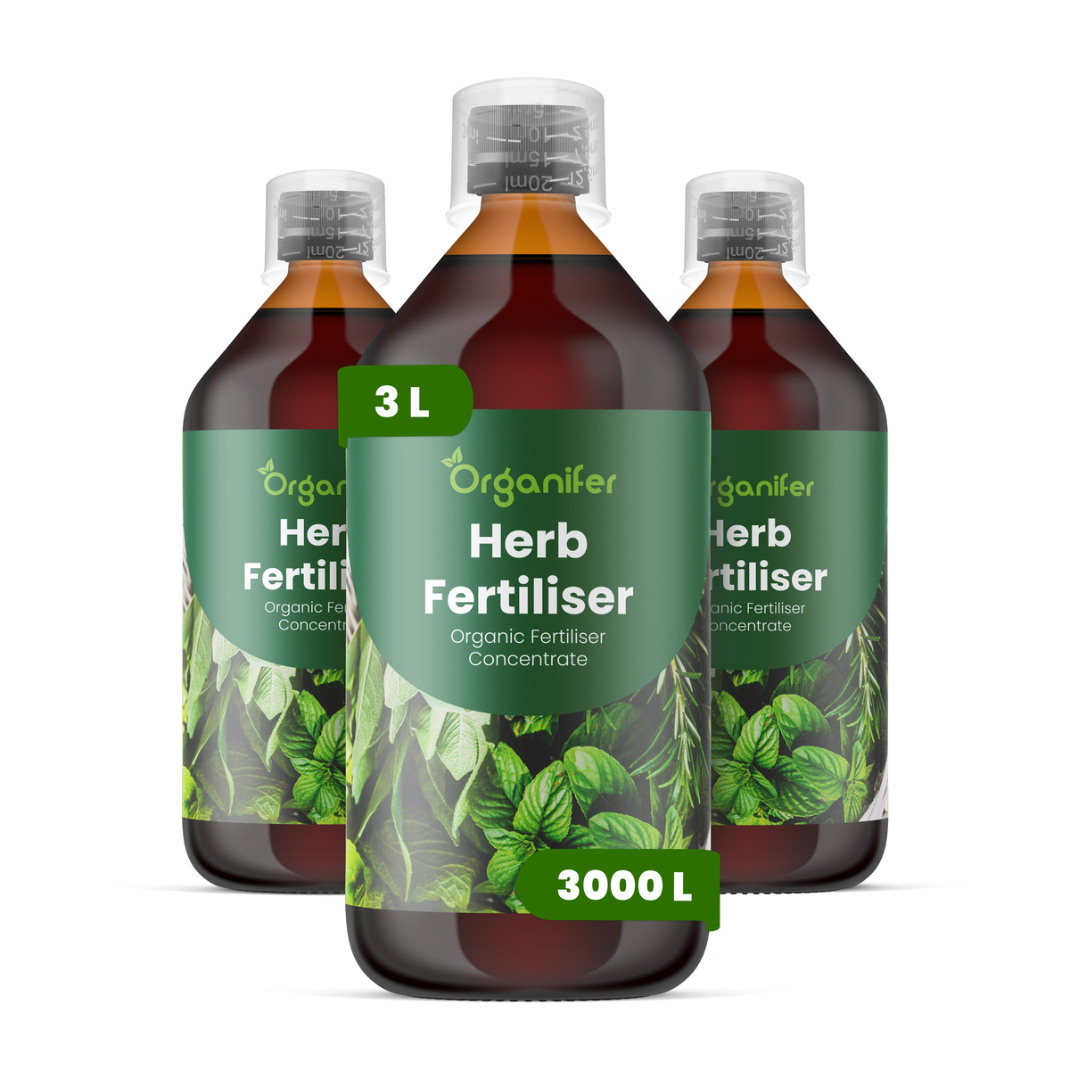 Organifer Herb Liquid Fertiliser - Set 3x1 liter 8719958006973 1