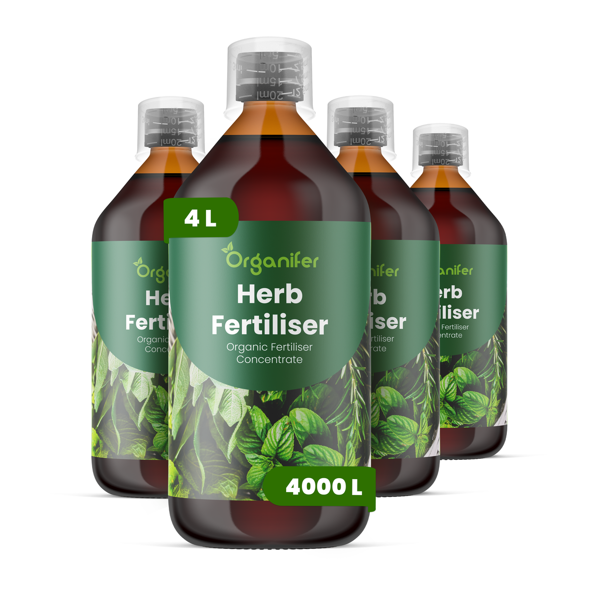Organifer Herb Liquid Fertiliser - Set 4x1 liter 8719958006980 1
