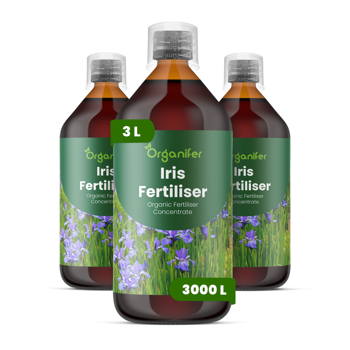 organifer liquid fertiliser Iris