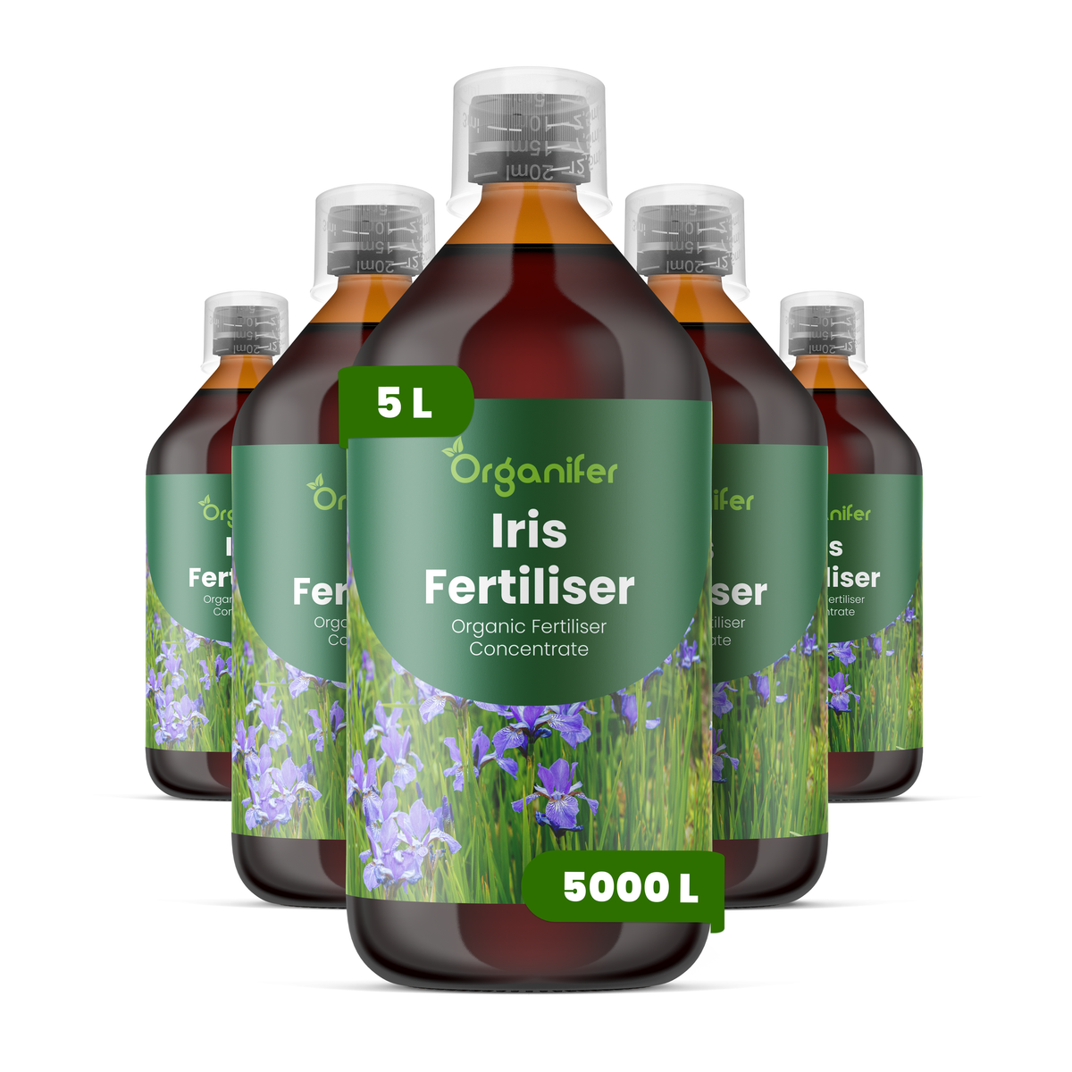 Organifer Iris Liquid Fertiliser - Set 5x1 liter 8719958007192 1