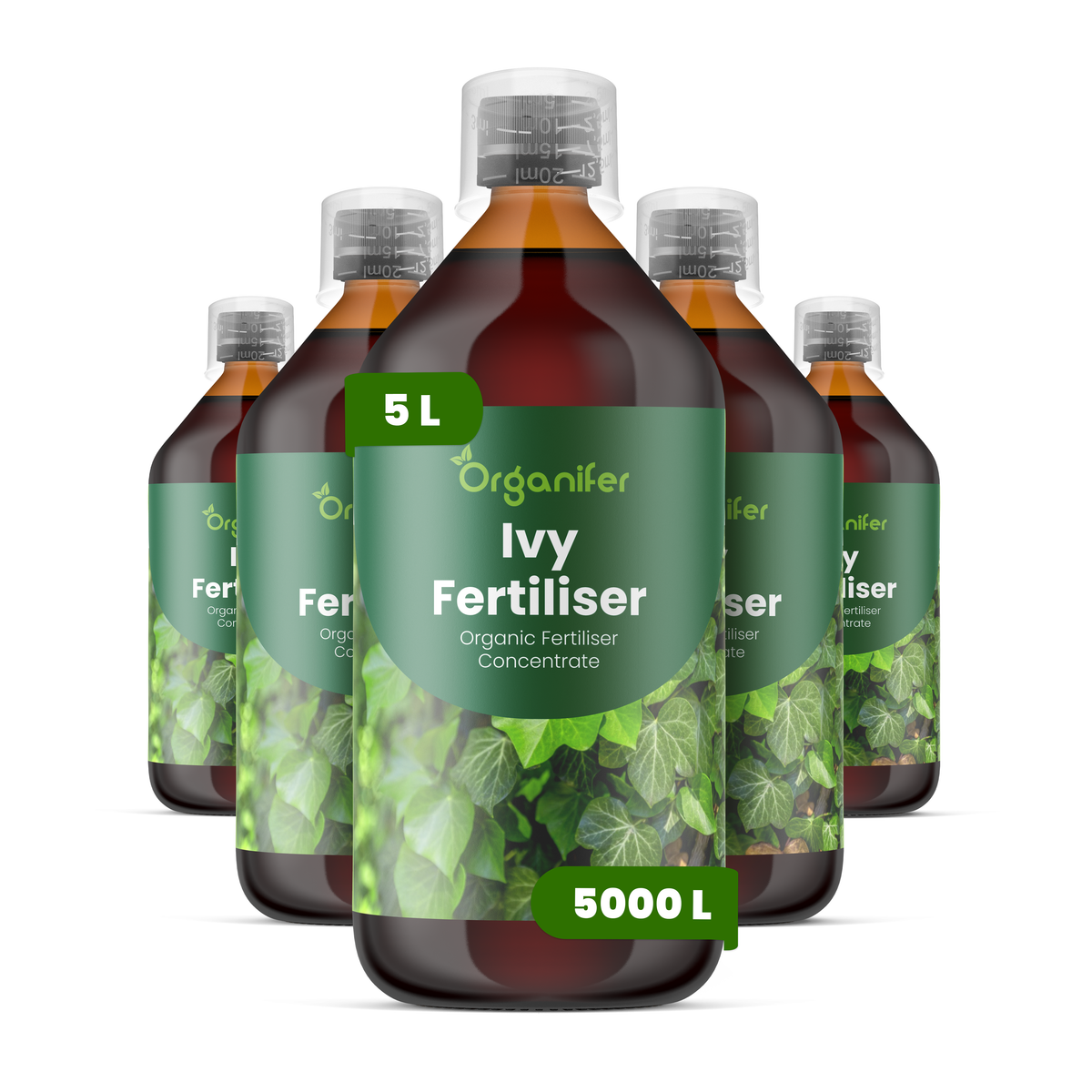 Organifer Ivy Liquid Fertiliser - Set 5x1 liter 8719958007239 1