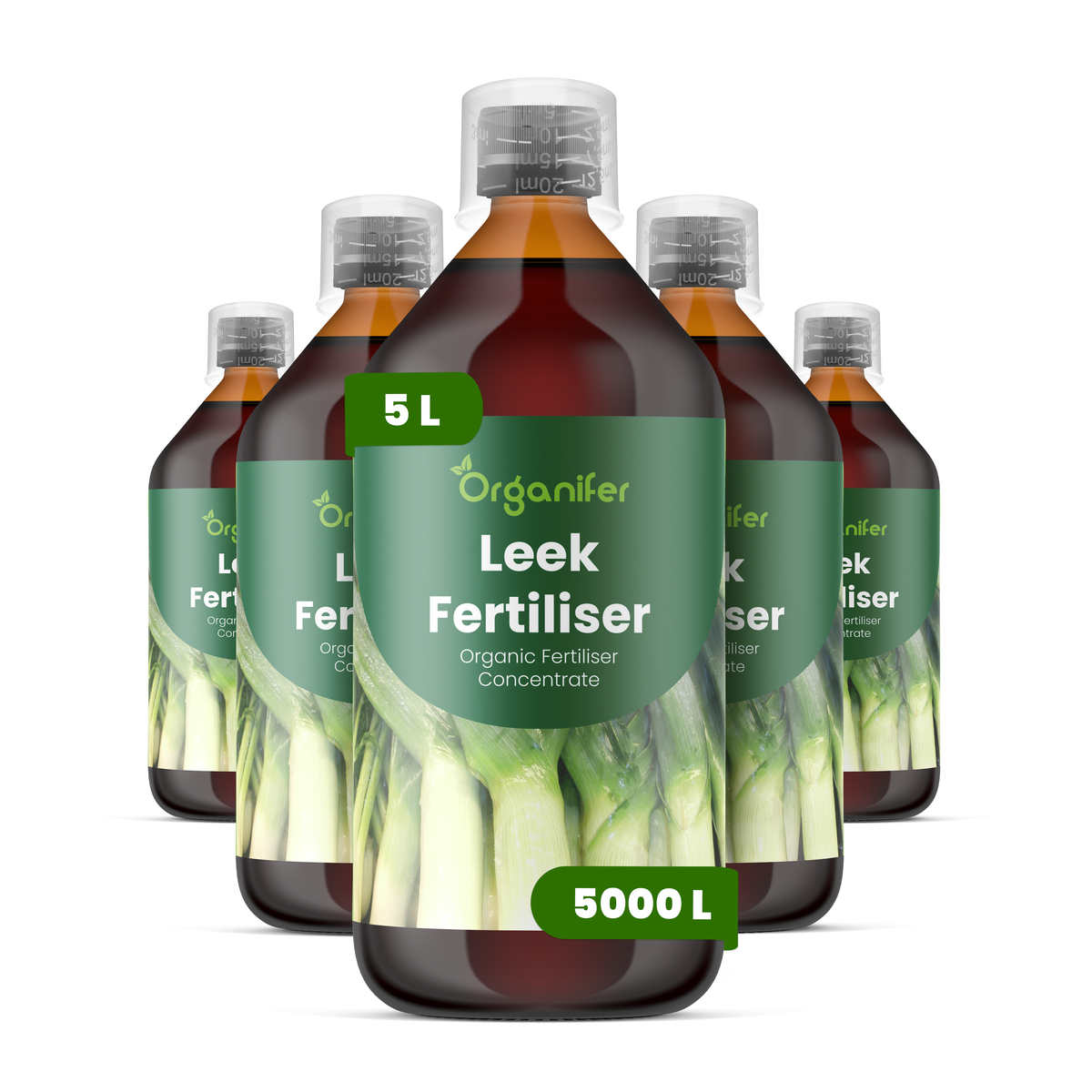 Organifer Leek Liquid Fertiliser - Set 5x1 liter 8719958007598 1