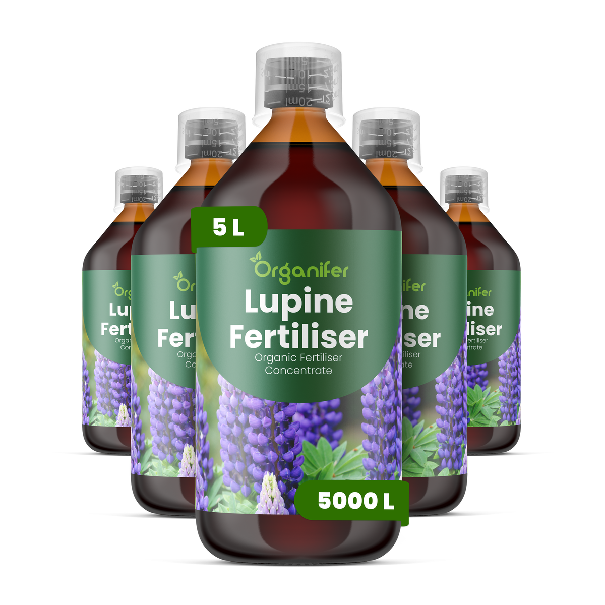 Organifer Lupine Liquid Fertiliser - Set 5x1 liter 8719958007918 1