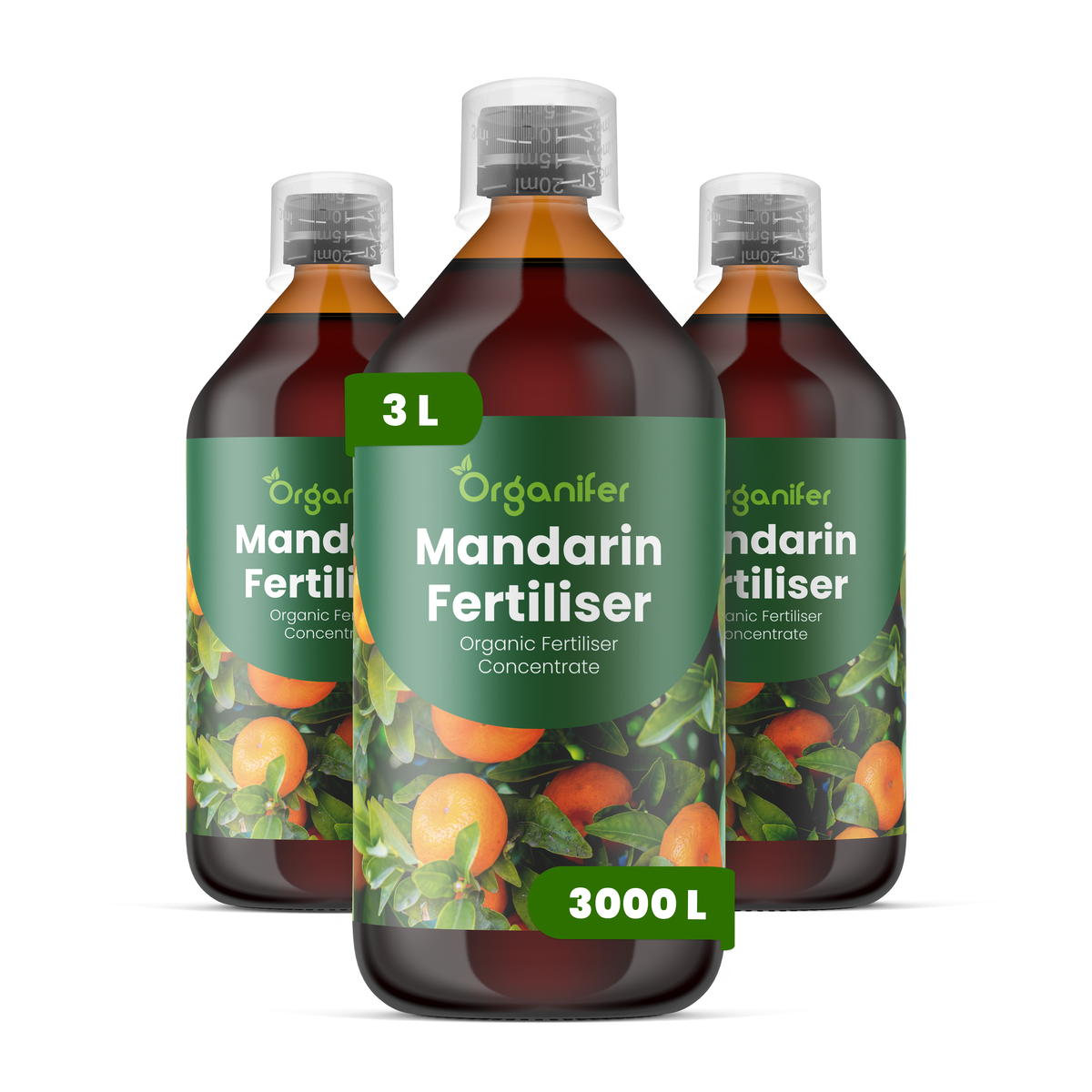 Organifer Mandarin Tree Liquid Fertiliser - Set 3x1 liter 8719958008014 1