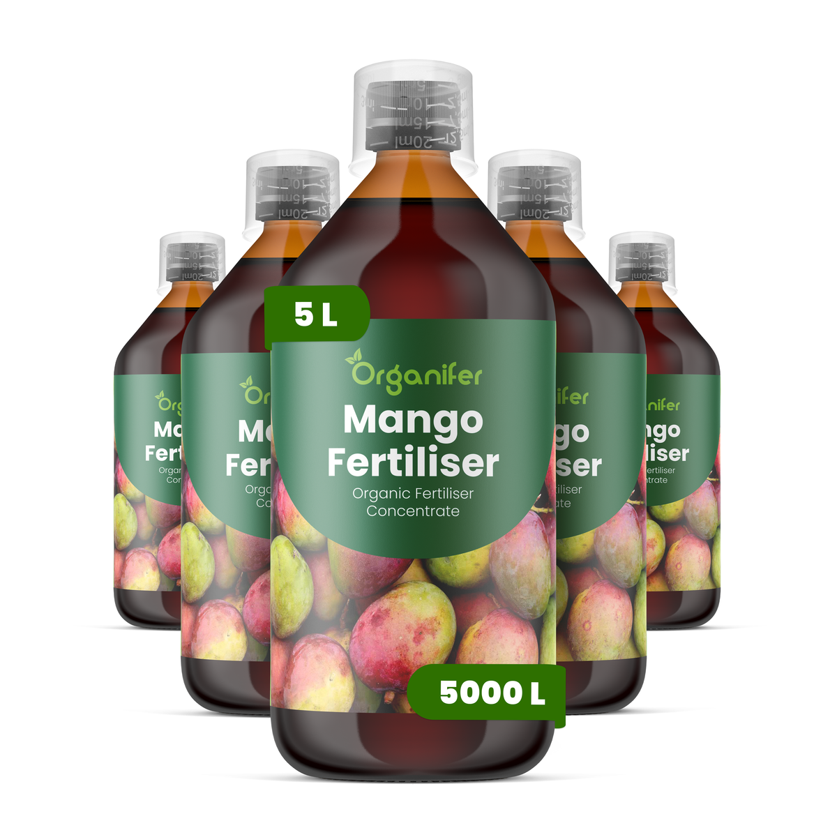 Organifer Mango Liquid Fertiliser - Set 5x1 liter 8719958008038 1
