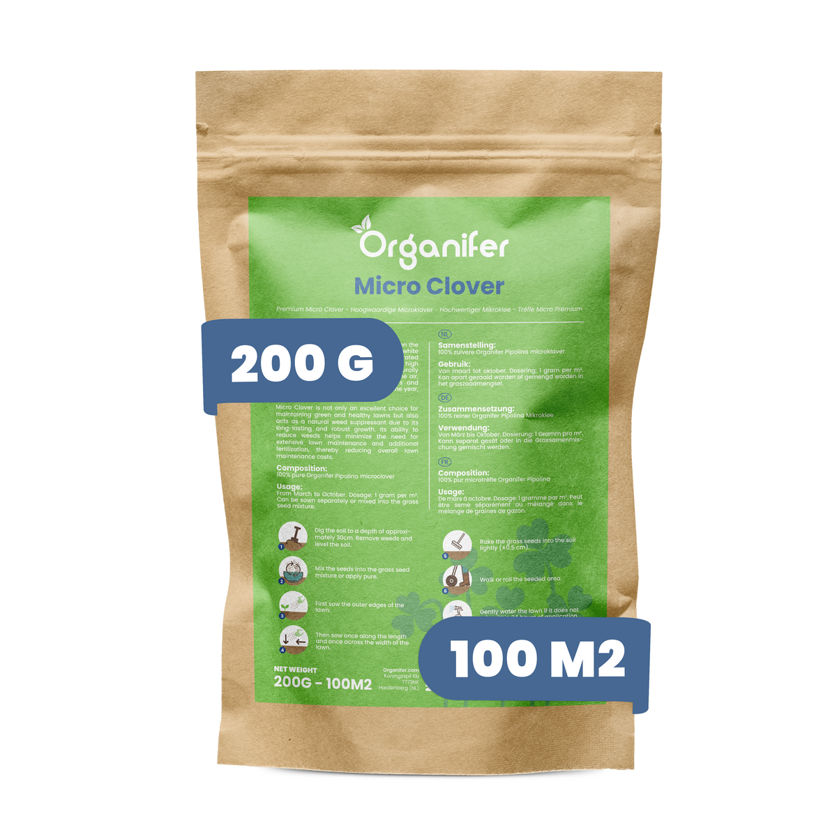 organifer-microclover-lawn-200gr