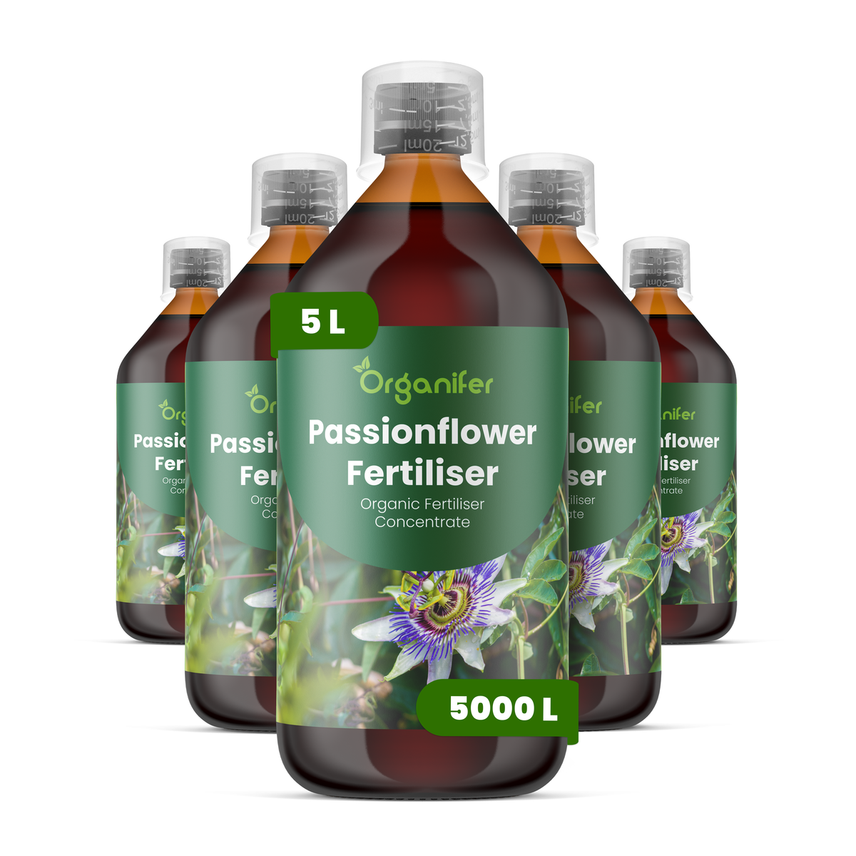 Organifer Passionflower Liquid Fertiliser - Set 5x1 liter 8719958008953 1