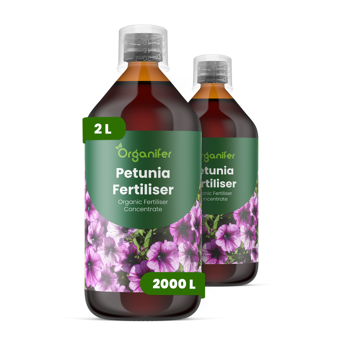 Organifer Petunia Liquid Fertiliser - Set 2x1 liter 8719958009165 1