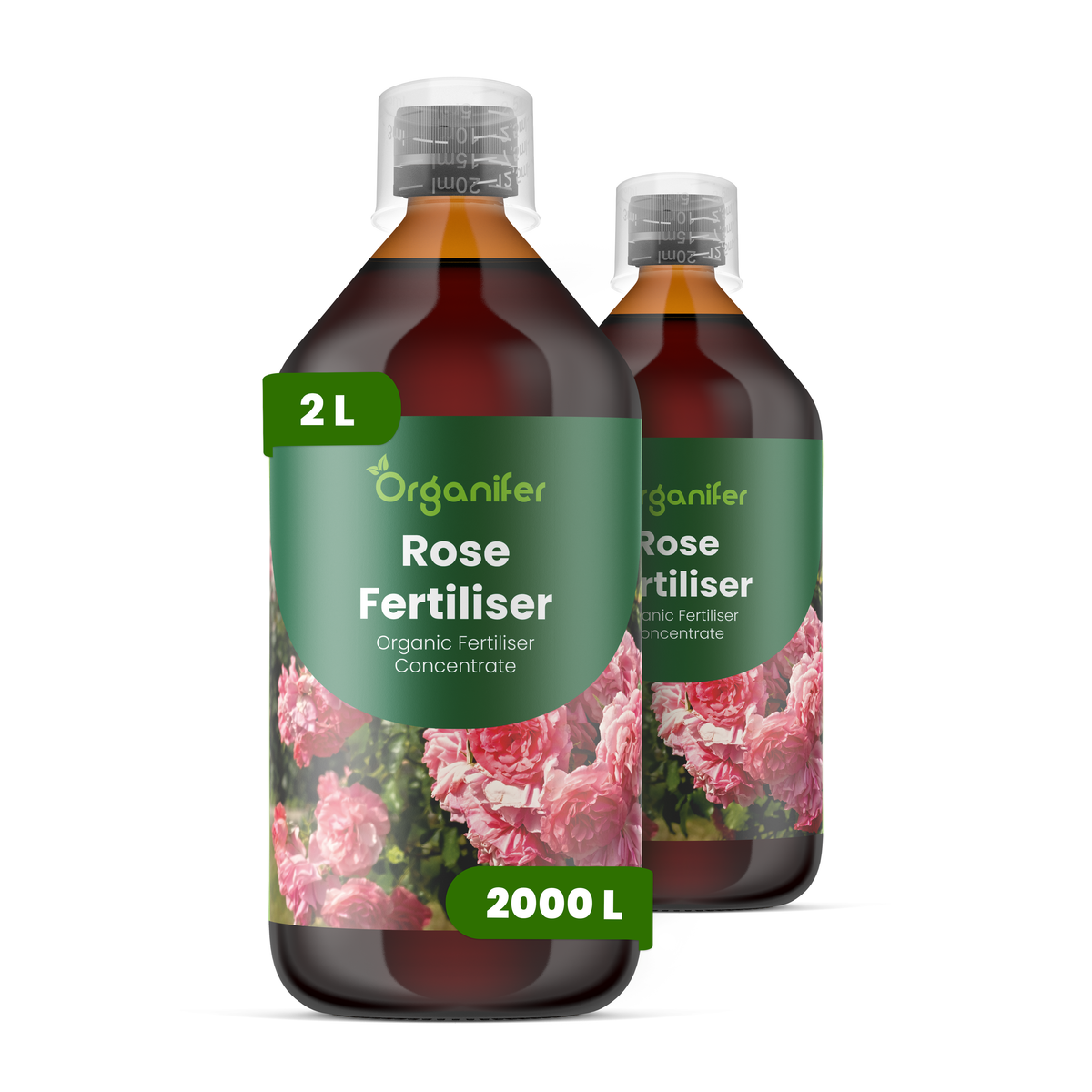 Organifer Rose Liquid Fertiliser - Set 2x1 liter 8719958009684 1