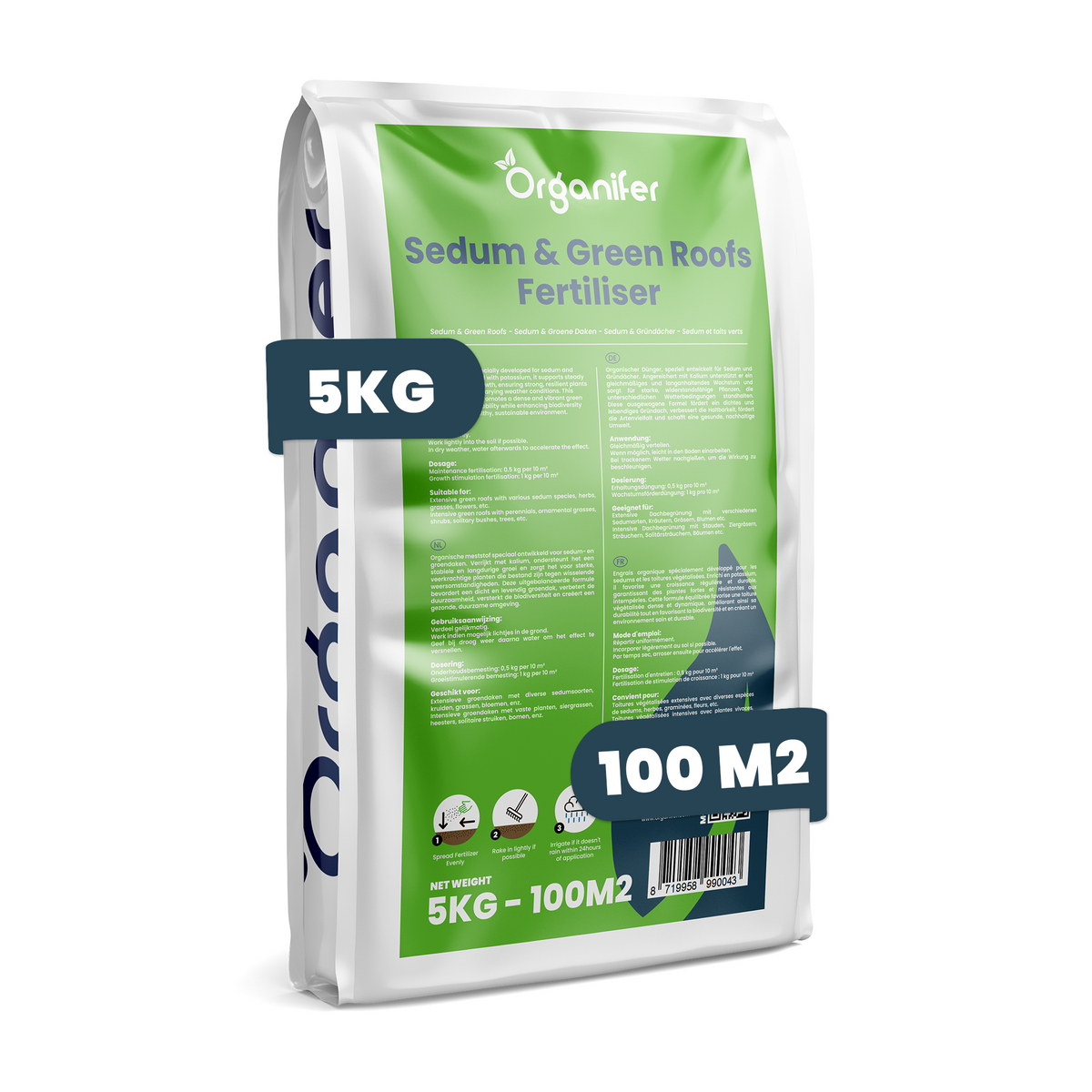 Sedum Roofs and Green Roofs Fertilizer 5 kg