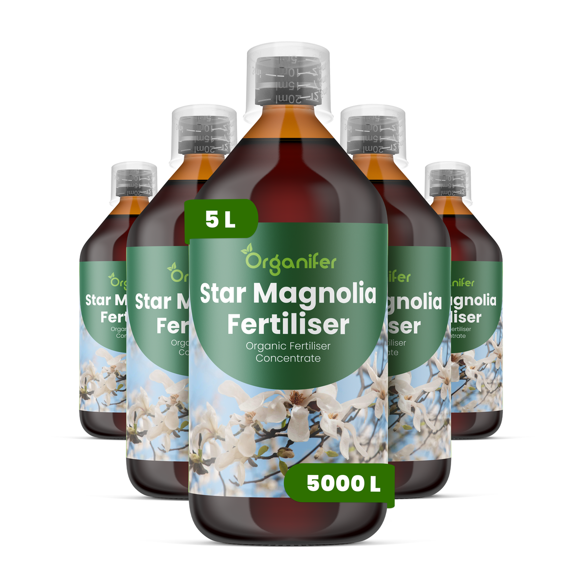 Organifer Star Magnolia Liquid Fertiliser - Set 5x1 liter 8719958010031 1