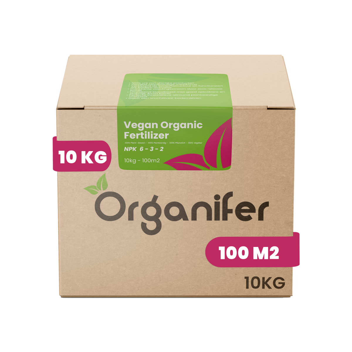 8719958999510 Vegan Organic Fertilizer (10kg - 100m2) Labels