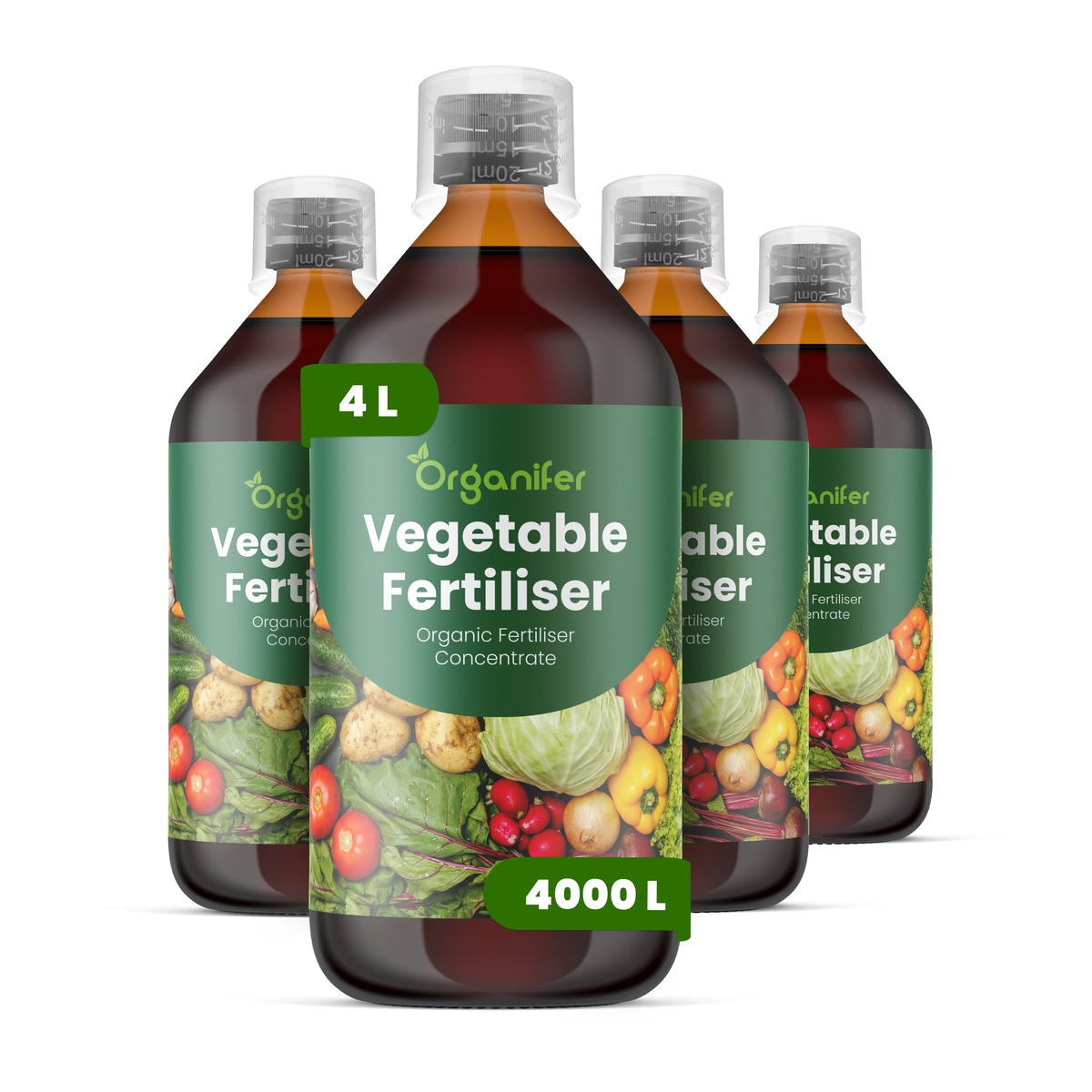 Organifer Vegetable Liquid Fertiliser - Set 4x1 liter 8719958010543 1